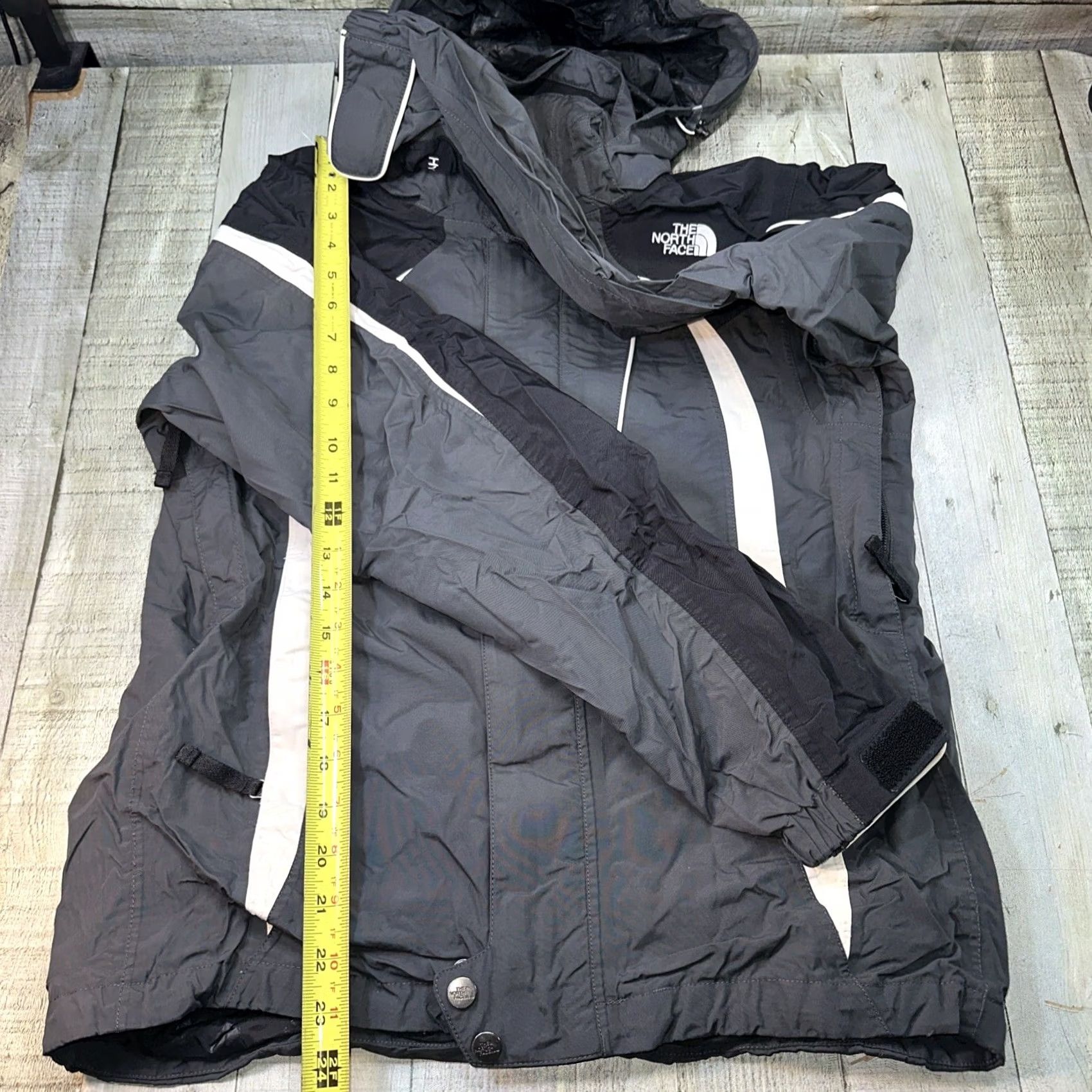 The North Face The North Face 2 In 1 Hyvent Jacket Women Size S Black Colorful Long Sleeve Pockets Full Zip Jacket Mens Womens Girls Size S / US 4 / IT 40 - 6 Thumbnail