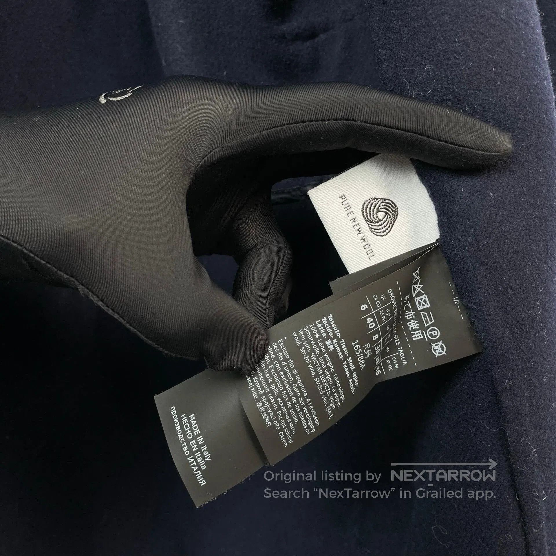 Max Mara MaxMara Atelier Wool Long Coat. Size S / US 4 / IT 40 - 7 Thumbnail