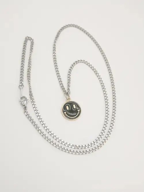 VIBE Smiley Face Pendant Necklace Chain Size ONE SIZE - 2 Thumbnail
