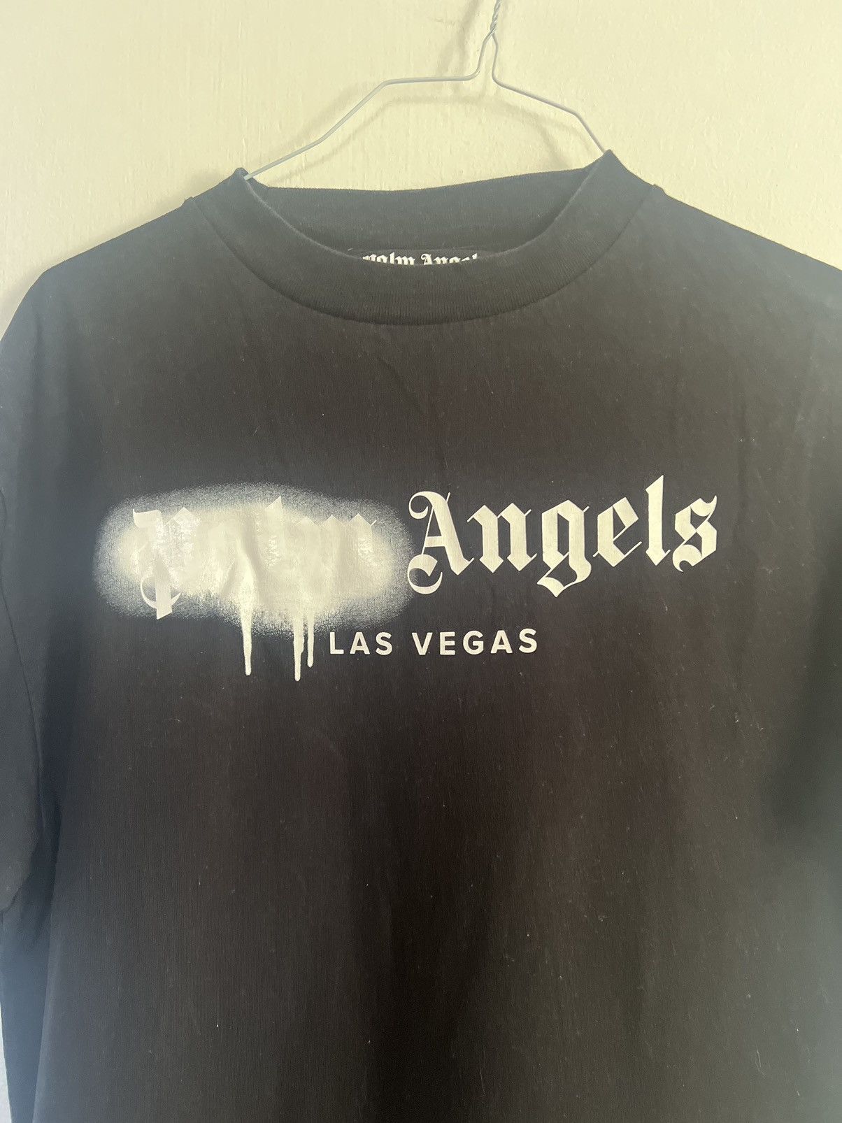 Palm Angels Palm angels Las Vegas sprayed Logo TEE Size US M / EU 48-50 / 2 - 4 Thumbnail