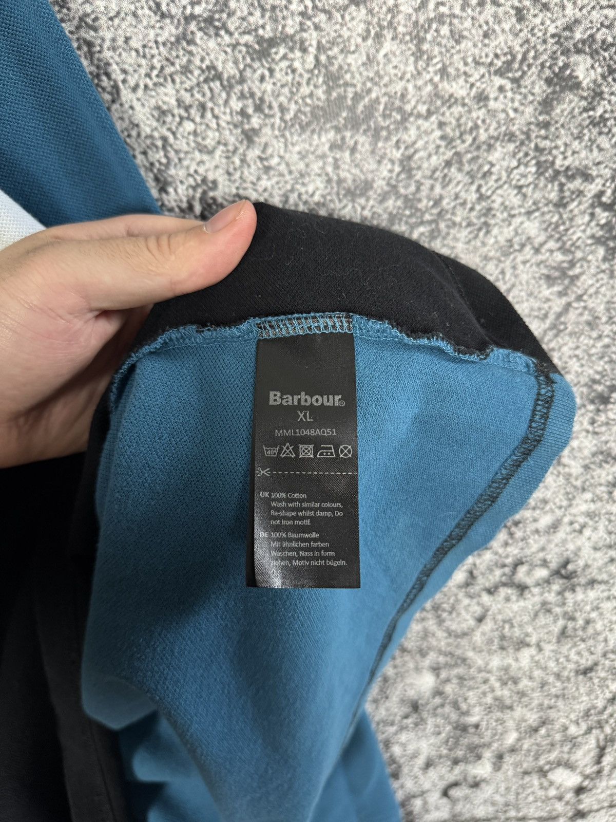 Barbour Barbour International Long Sleeve Polo Shirt Colorblock Logo Size US XL / EU 56 / 4 - 8 Thumbnail