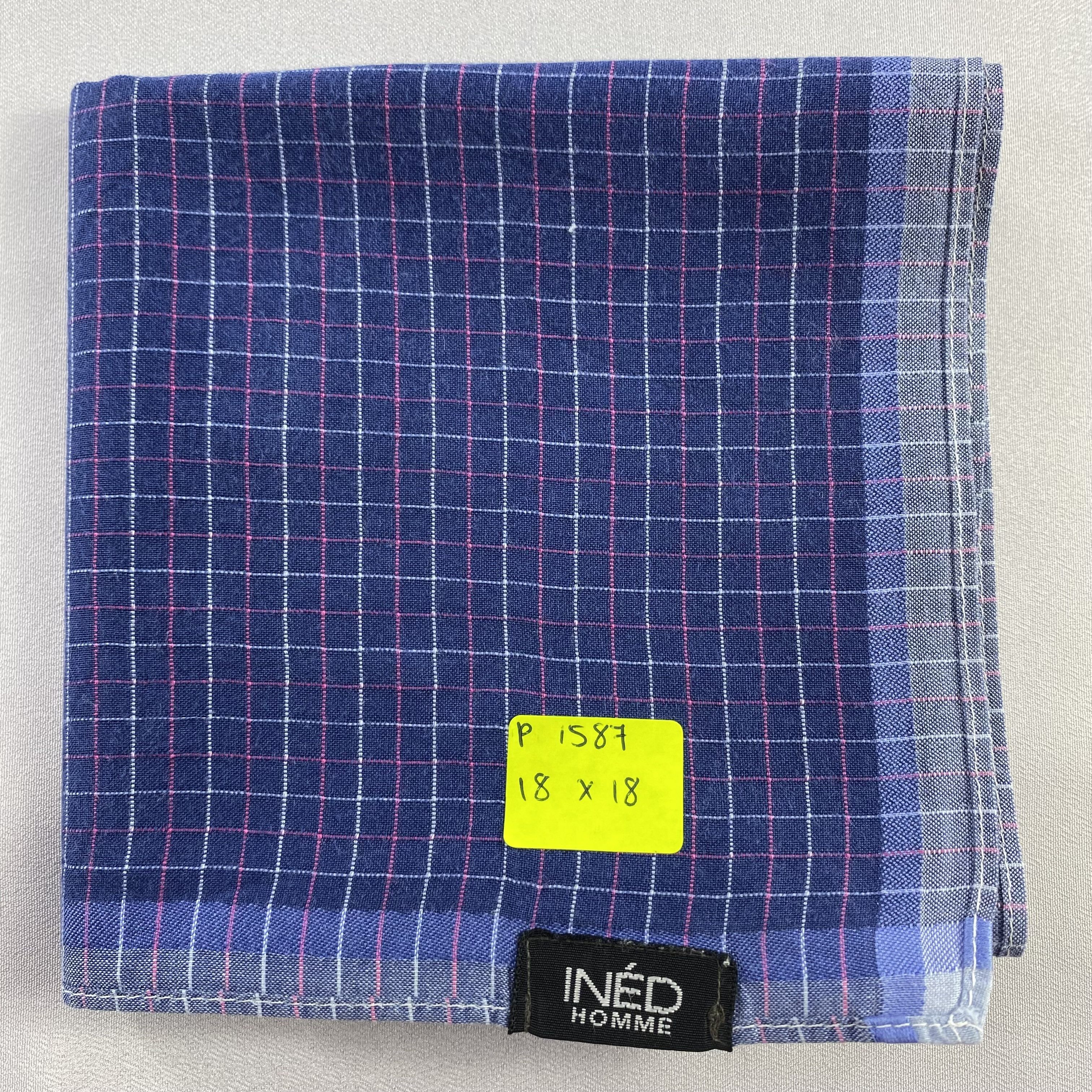 Vintage Ined Homme Handkerchief / Neckerchief / Bandana-P1587 Size ONE SIZE - 5 Thumbnail