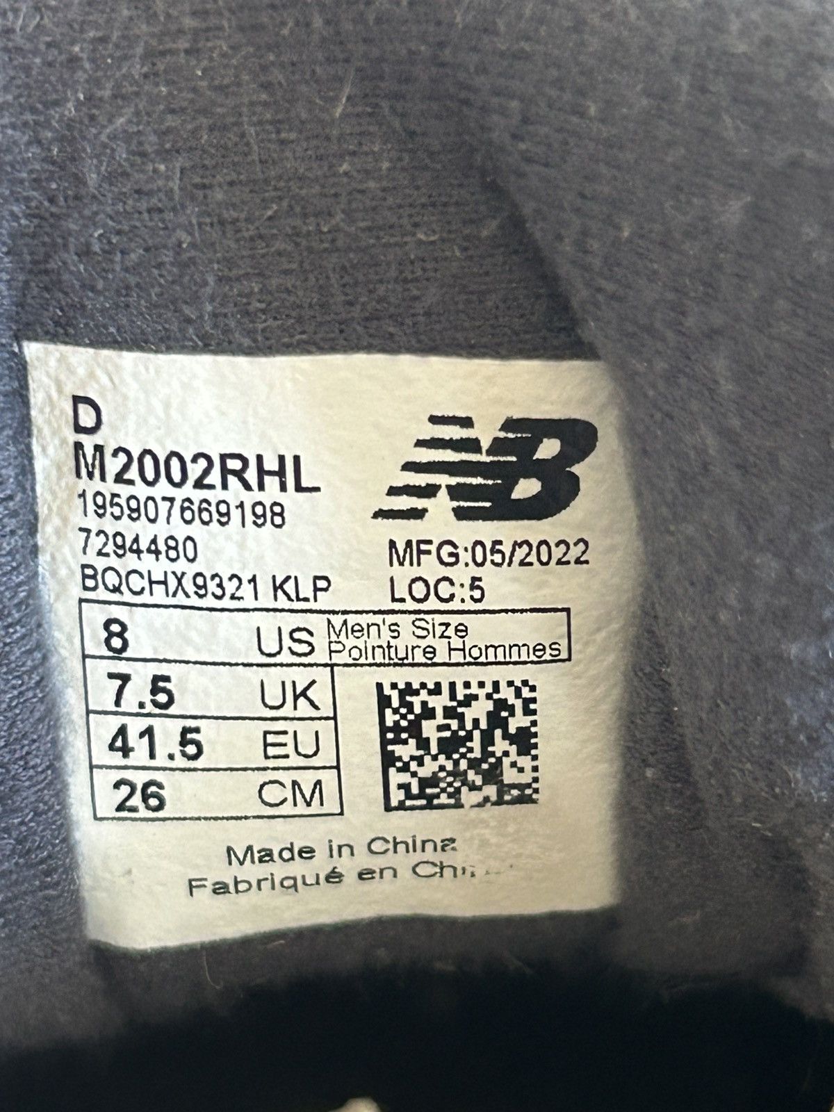 New Balance New Balance 2002R Men’s 8 Navy Size US 8 / EU 41 - 3 Thumbnail