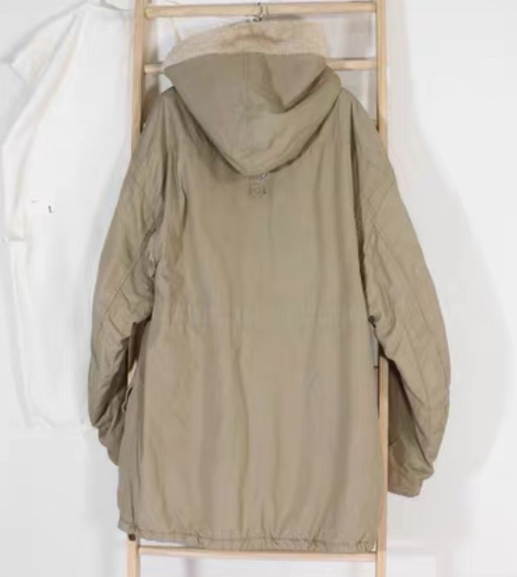Visvim Visvim 19aw Wright Field Parka Mud Dyed Fur Collar Coat 