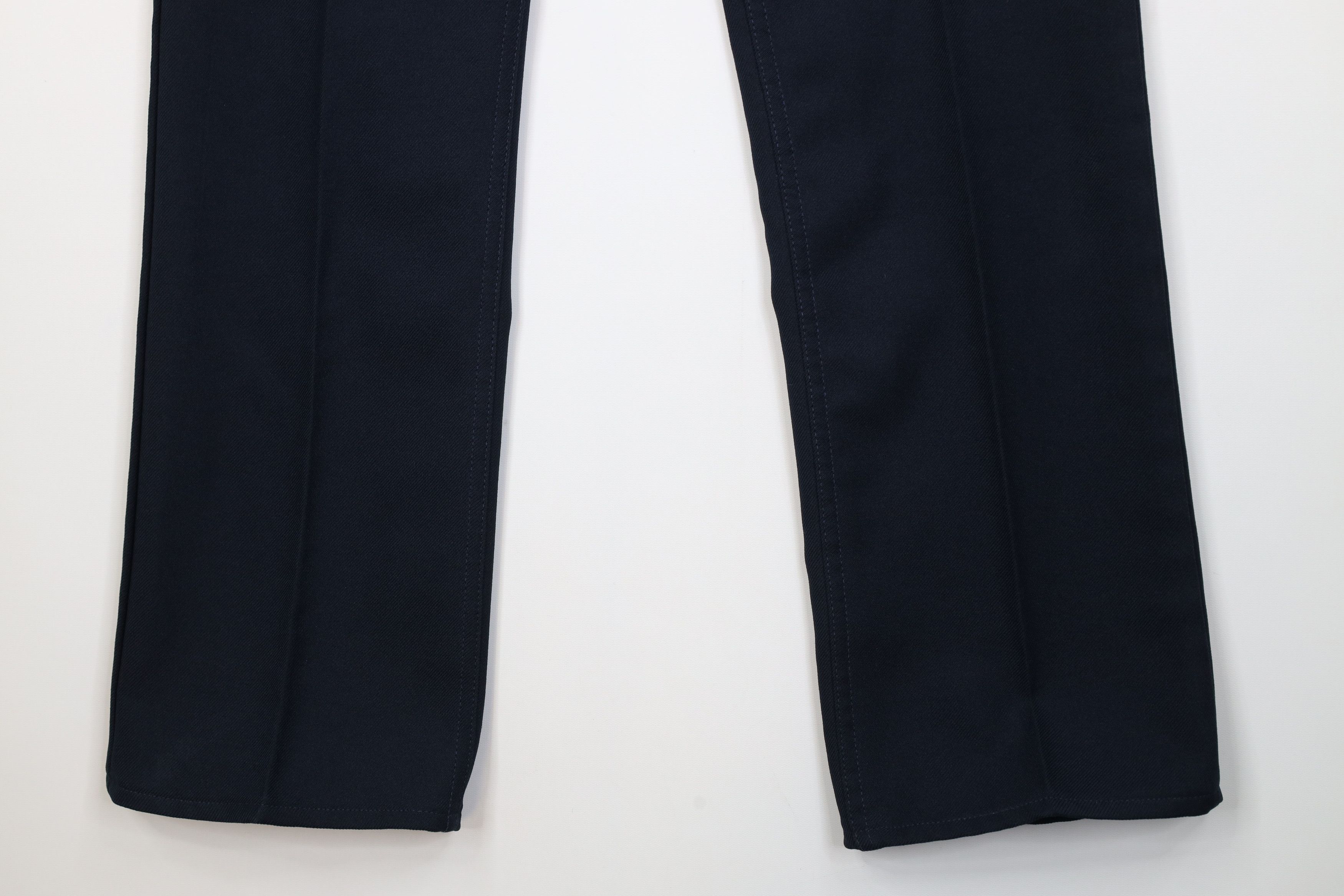Wrangler Vintage 90s Wrangler Flared Wide Leg Chino Pants Blue USA Size US 34 / EU 50 - 4 Thumbnail