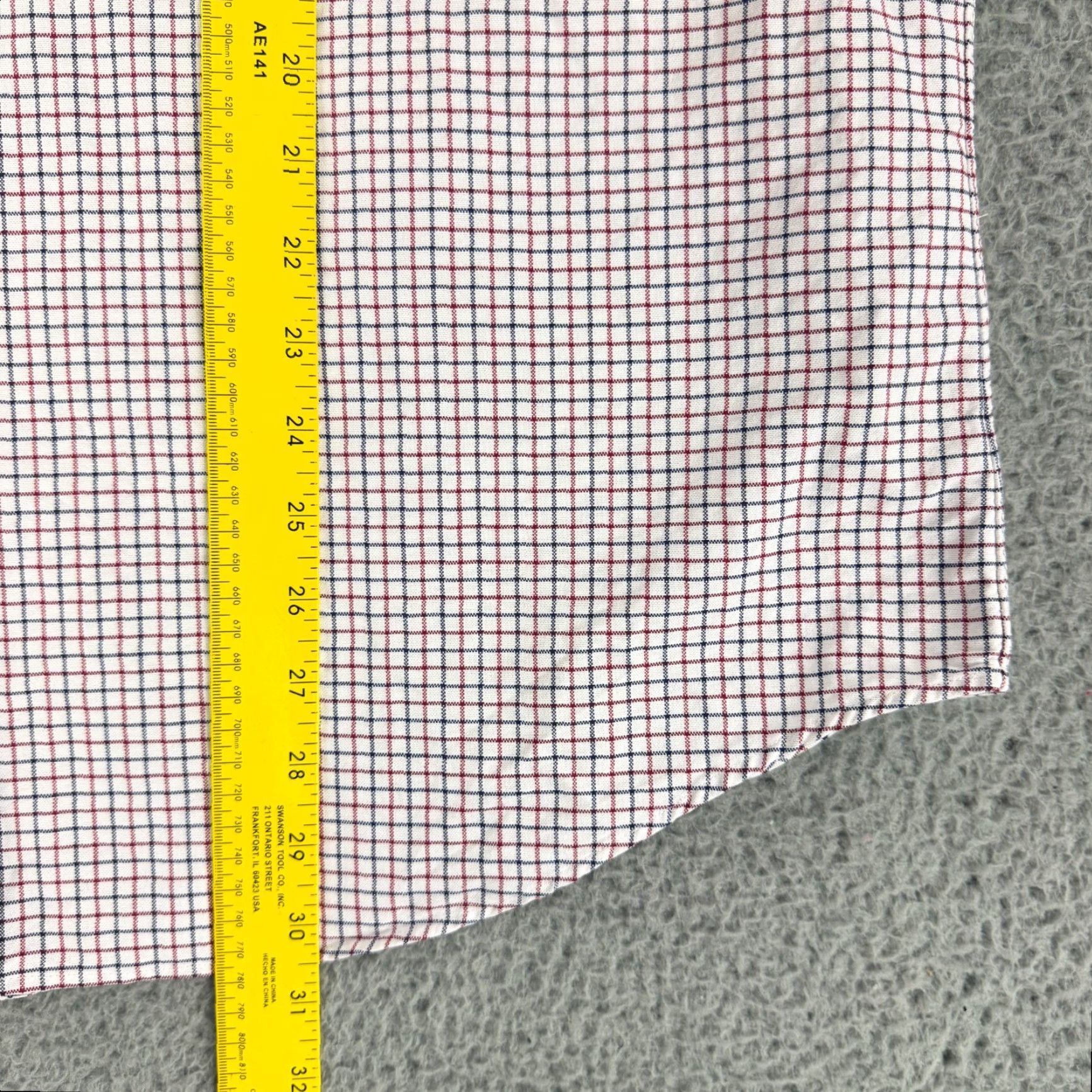 Ralph Lauren Ralph Lauren Button-Down Shirt Mens XL Blue Red Check Print Cotton LS Dress Shirt Size US XL / EU 56 / 4 - 6 Thumbnail