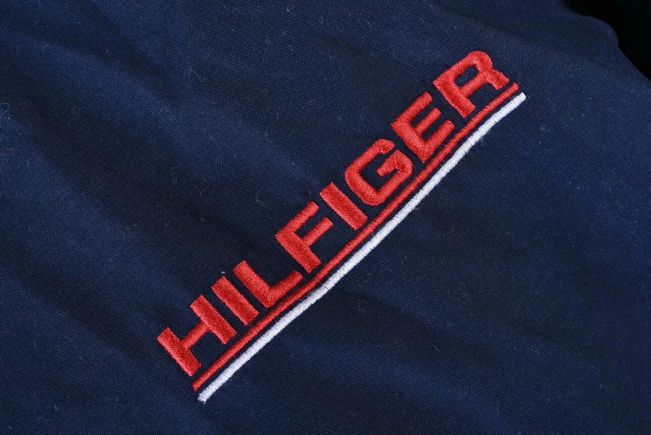 Tommy Hilfiger Tommy Hilfiger Vintage Jacket Sailing Hooded Navy Blue Size US XL / EU 56 / 4 - 5 Thumbnail
