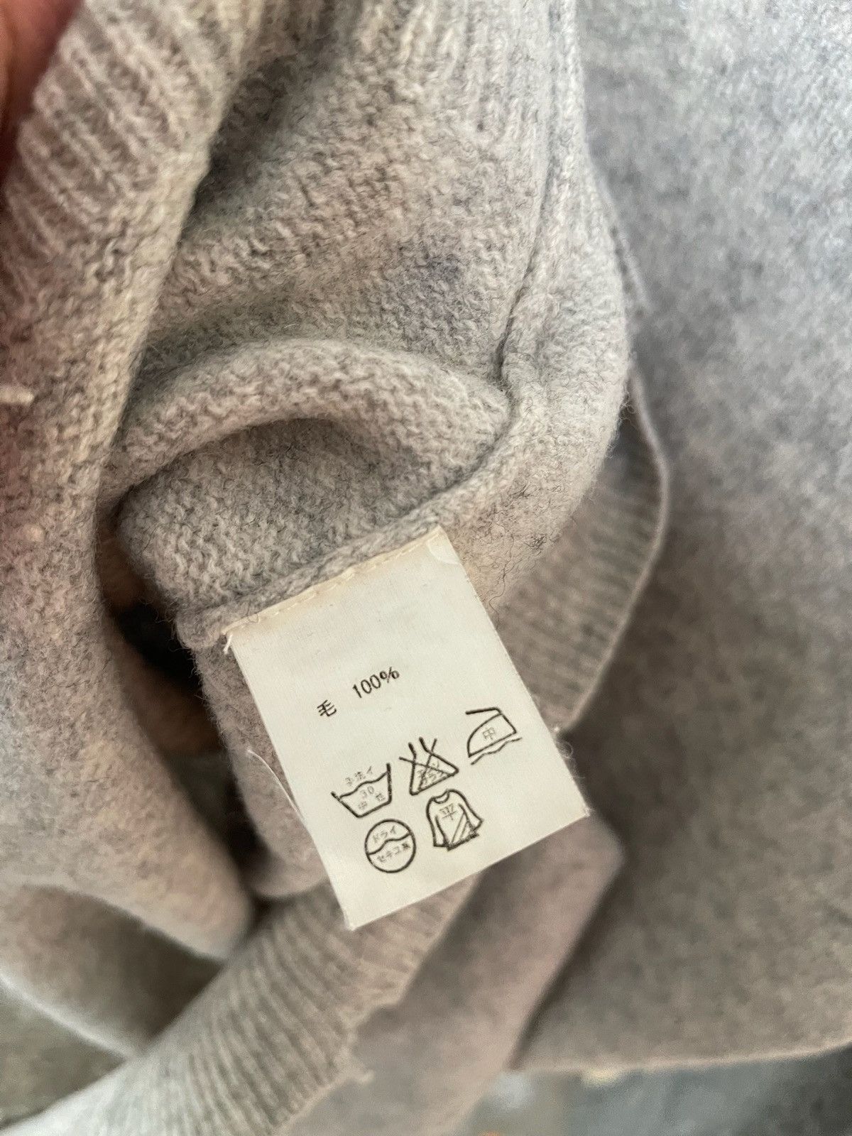 Japanese Brand × Kapital Kapital CPO Wool Bullet Holes Knitwear Size US M / EU 48-50 / 2 - 8 Thumbnail
