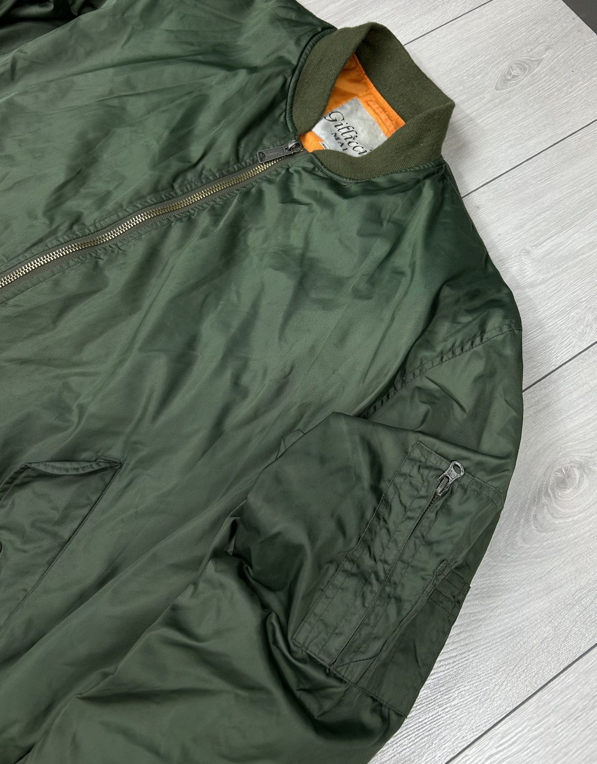 Japanese Brand × Vintage Aviation Flight Vintage Jacket MA-1 USA size XL Size US XL / EU 56 / 4 - 2 Thumbnail