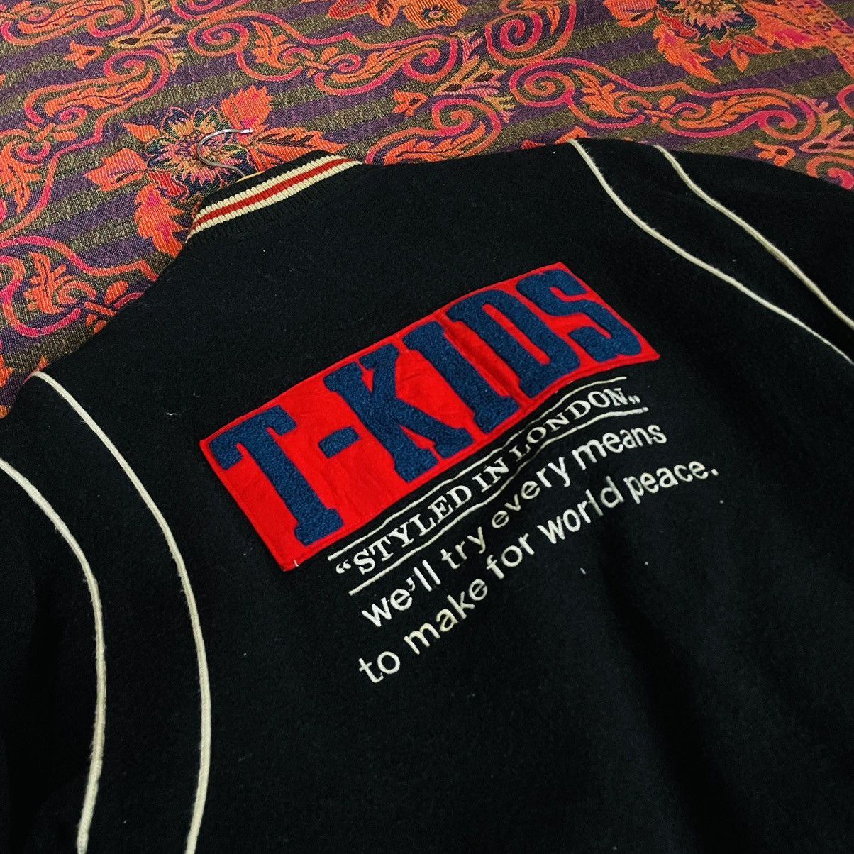 Vintage T-KIDS Wool Teddy Jacket