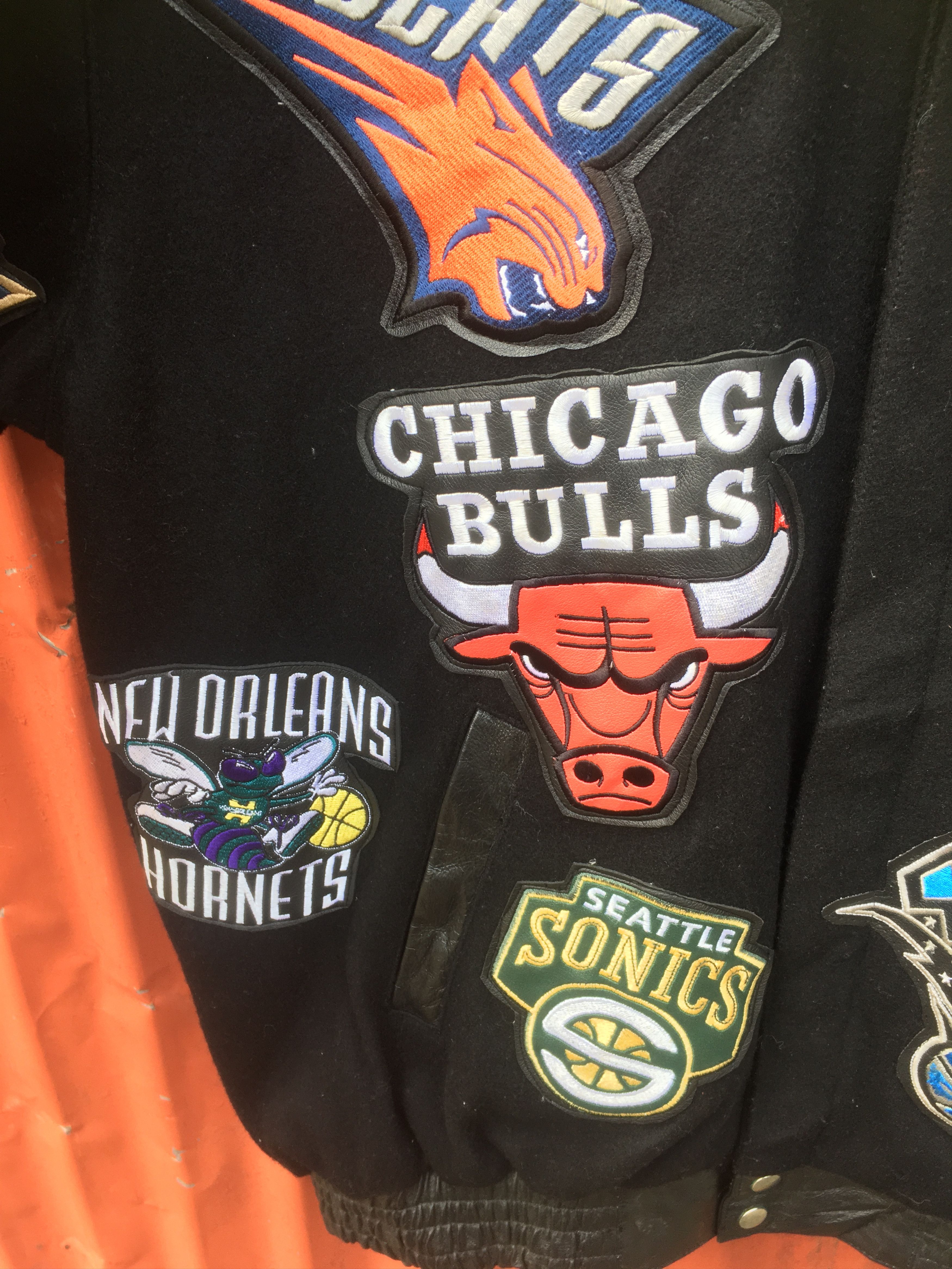NBA Vintage Rare Hardwood Classic NBA wool varsity jacket Size US XL / EU 56 / 4 - 11 Thumbnail