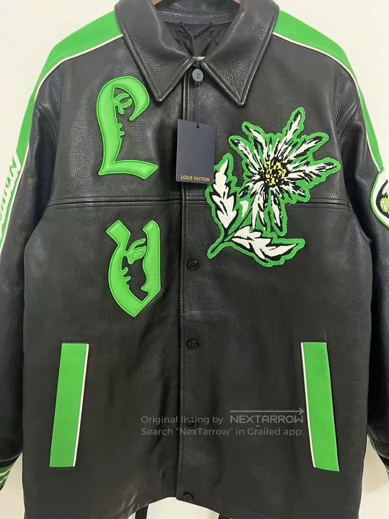 Louis Vuitton Louis Vuitton Black and green color-block heavy industry s Size US M / EU 48-50 / 2 - 2 Thumbnail