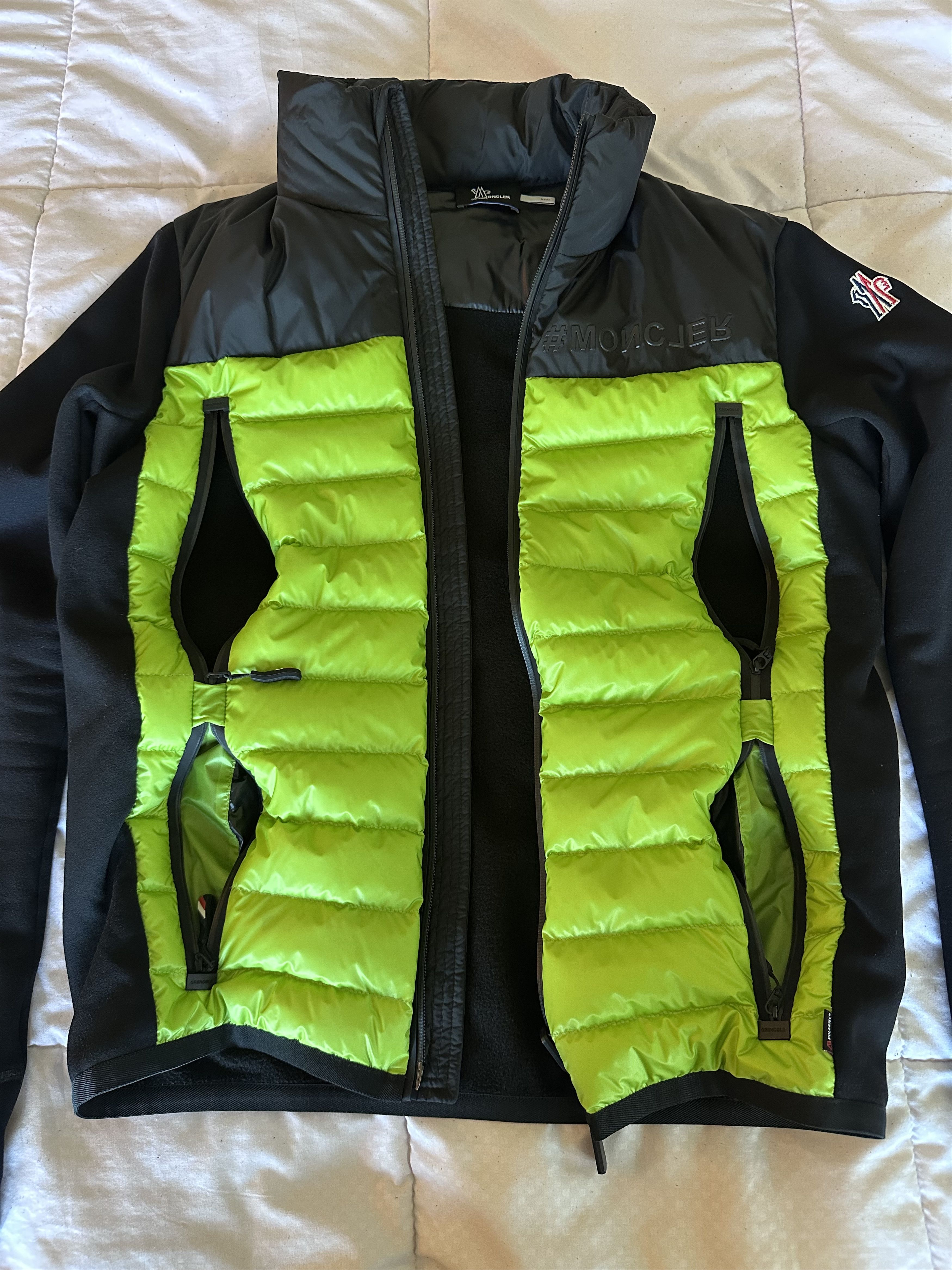 Moncler Grenoble PADDED POLARTEC ZIP-UP SWEATSHIRT MAGLIA CARDIGAN Size US S / EU 44-46 / 1 - 11 Thumbnail