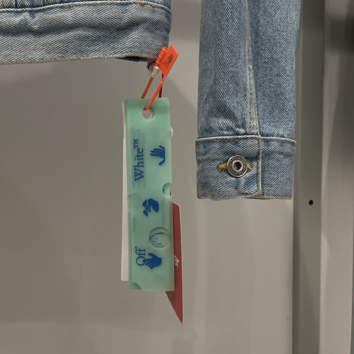 Off-White × Virgil Abloh Off-White Twist Denim Jacket Size US S / EU 44-46 / 1 - 7 Thumbnail