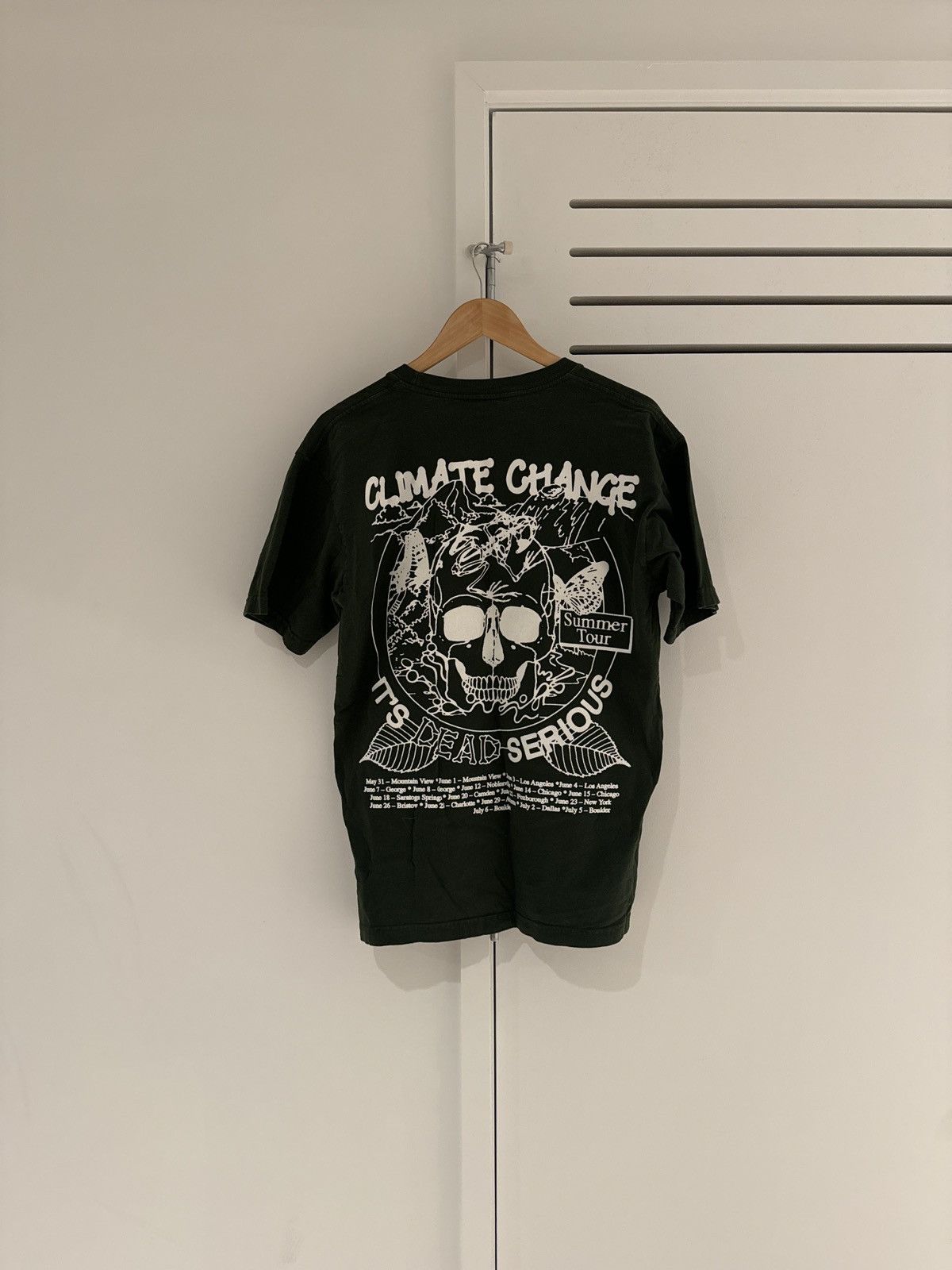 image of Online Ceramics Climate Change Summer Tour in Green, Men's (Size Medium)