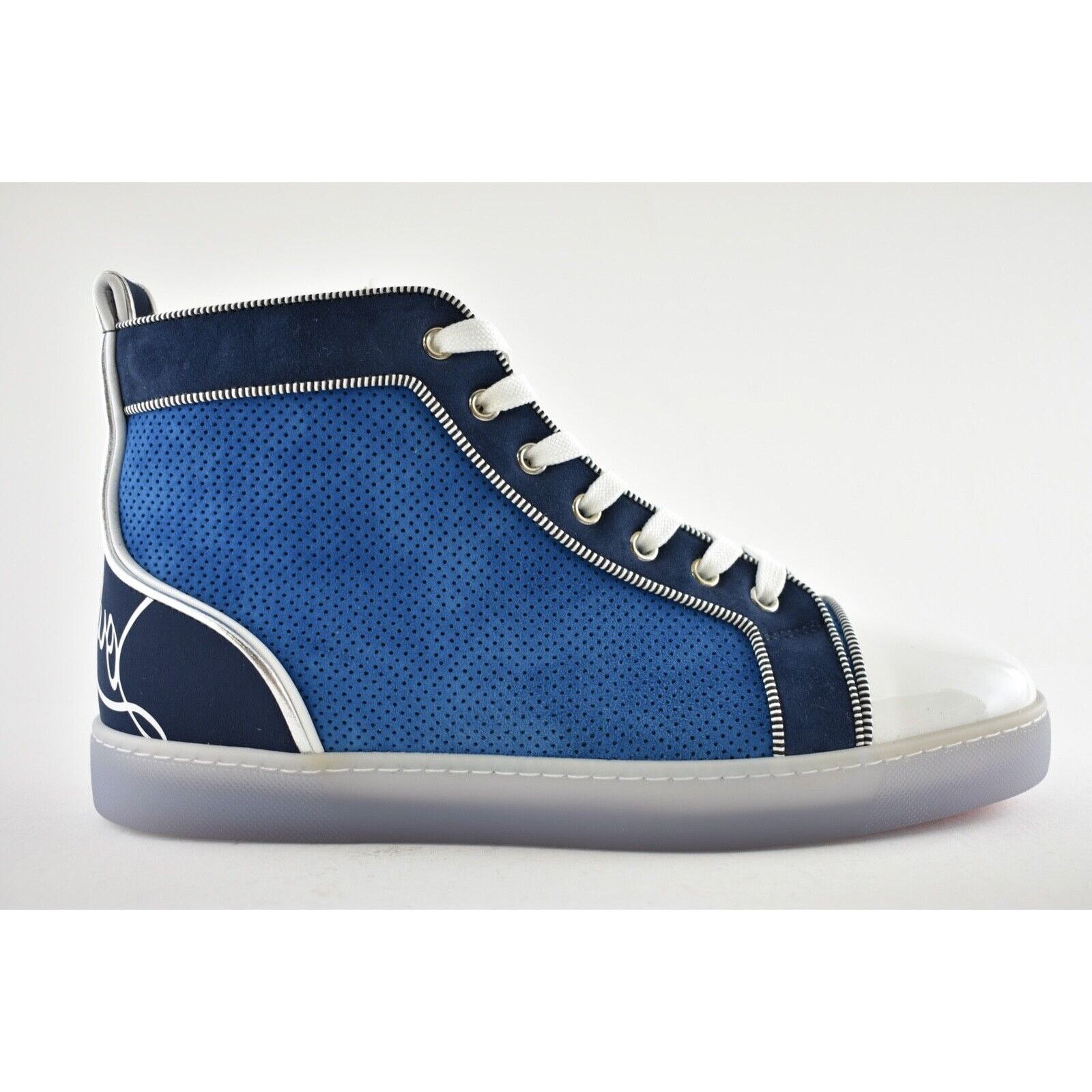 Christian Louboutin Christian Louboutin Fun Louis Flat Ludwig High Top Sneaker Size US 10.5 / EU 43-44 - 2 Thumbnail