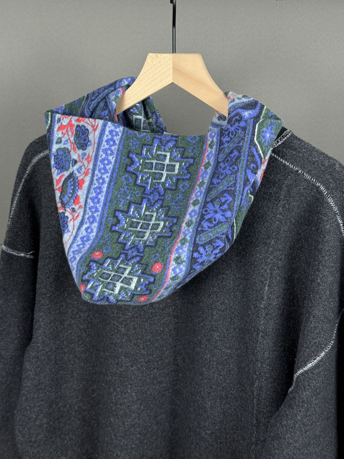 Other KIK-WEAR INC Fleece Vintage Hoodie Size US L / EU 52-54 / 3 - 3 Thumbnail
