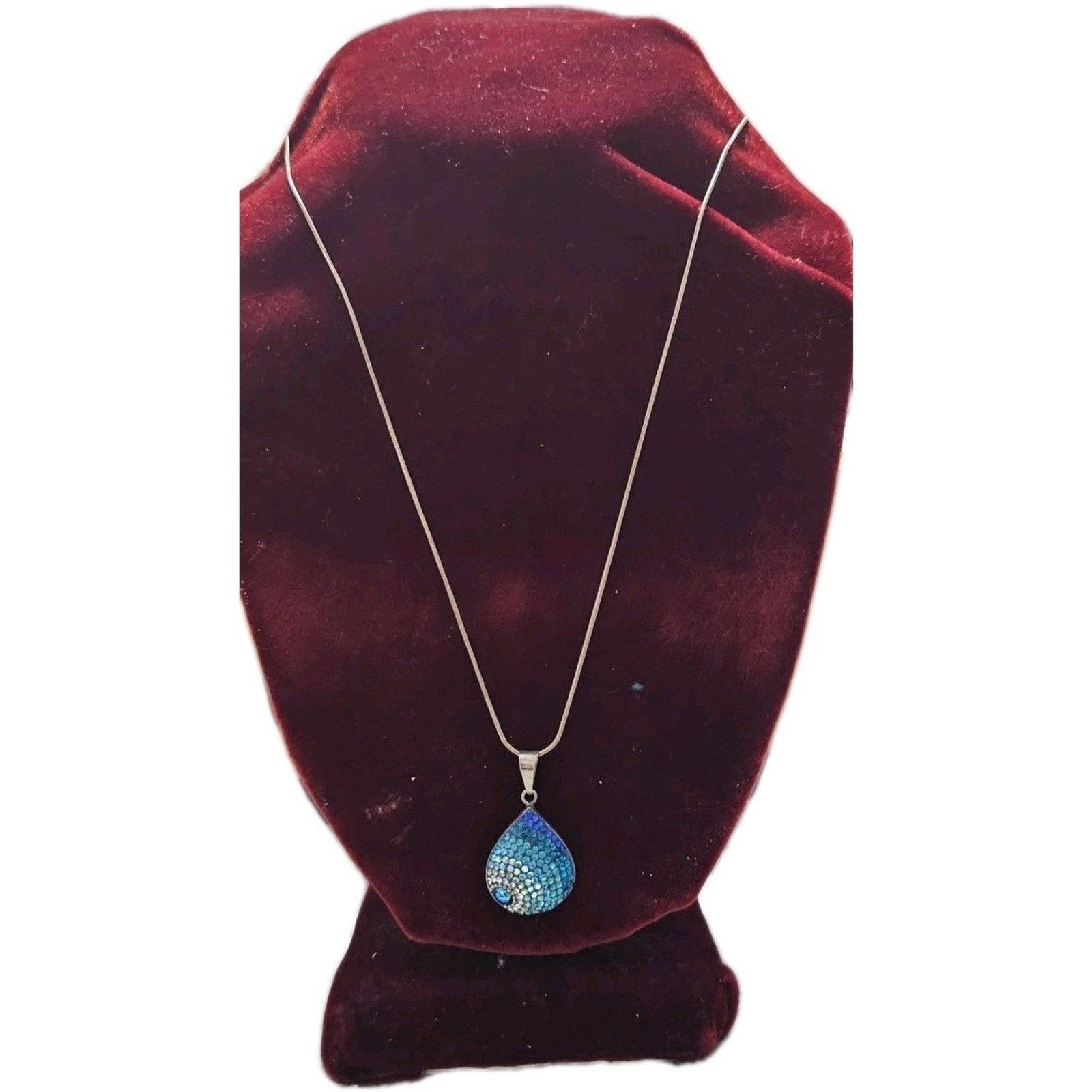 Other Mosaico Dew Drop Necklace Sterling Silver 925 Rat Tail Chain Size ONE SIZE - 4 Thumbnail
