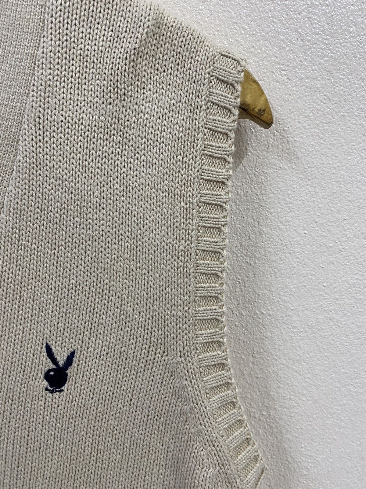 Playboy × Vintage Vtg Playboy Knit Vest Size US L / EU 52-54 / 3 - 8 Thumbnail