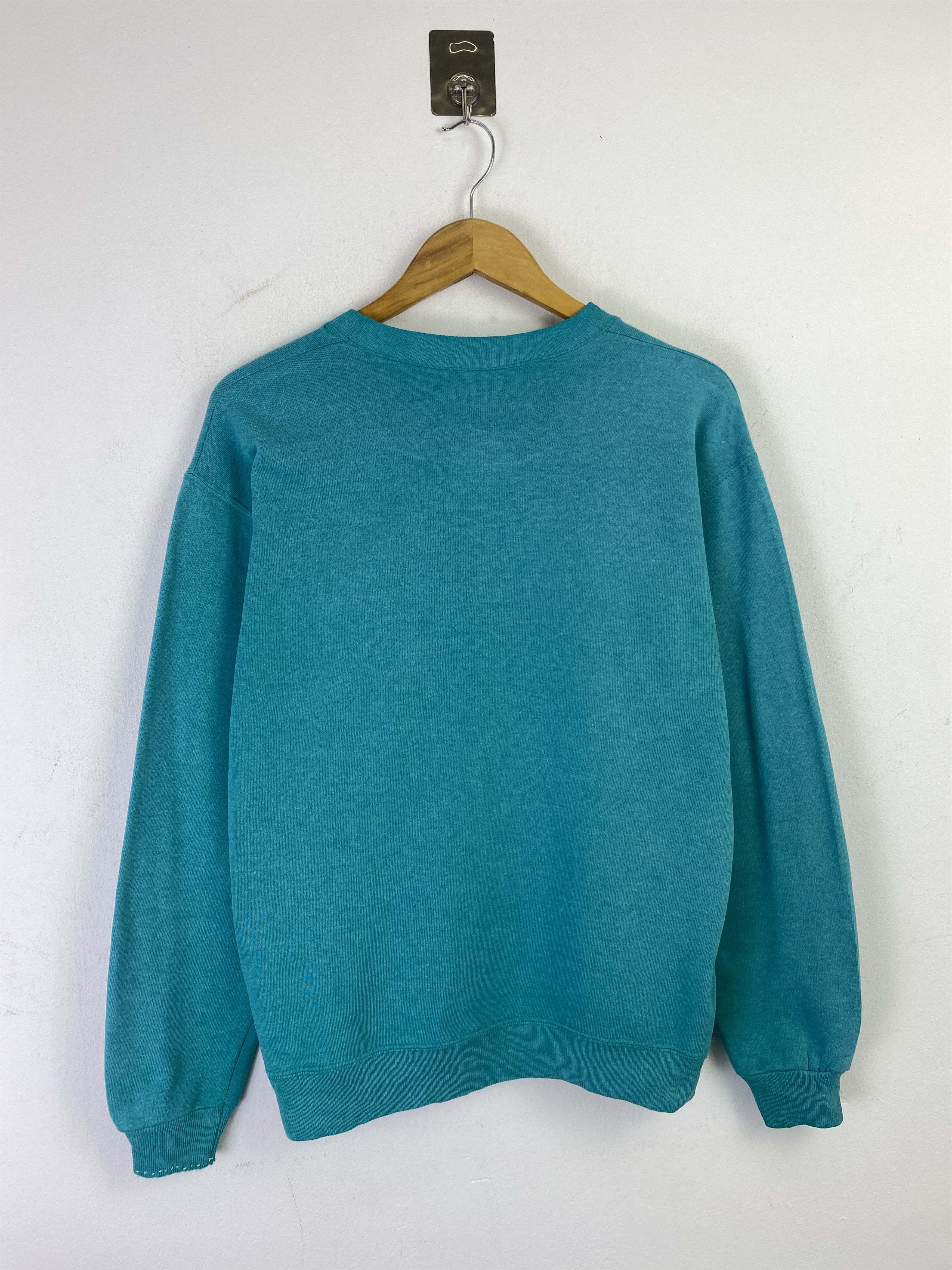 Hanes Vintage 90s Hanes Plain Crewneck Pullover Sweatshirt SH0361 Size US M / EU 48-50 / 2 - 3 Thumbnail