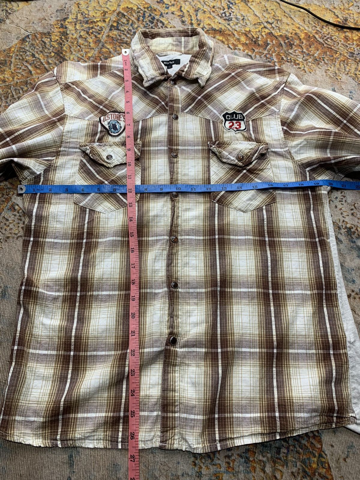 If Six Was Nine JAPANESE CRAZY POEM SKULL WATER BACK SHIRT CDG JUNYA STYLE Size US L / EU 52-54 / 3 - 5 Thumbnail