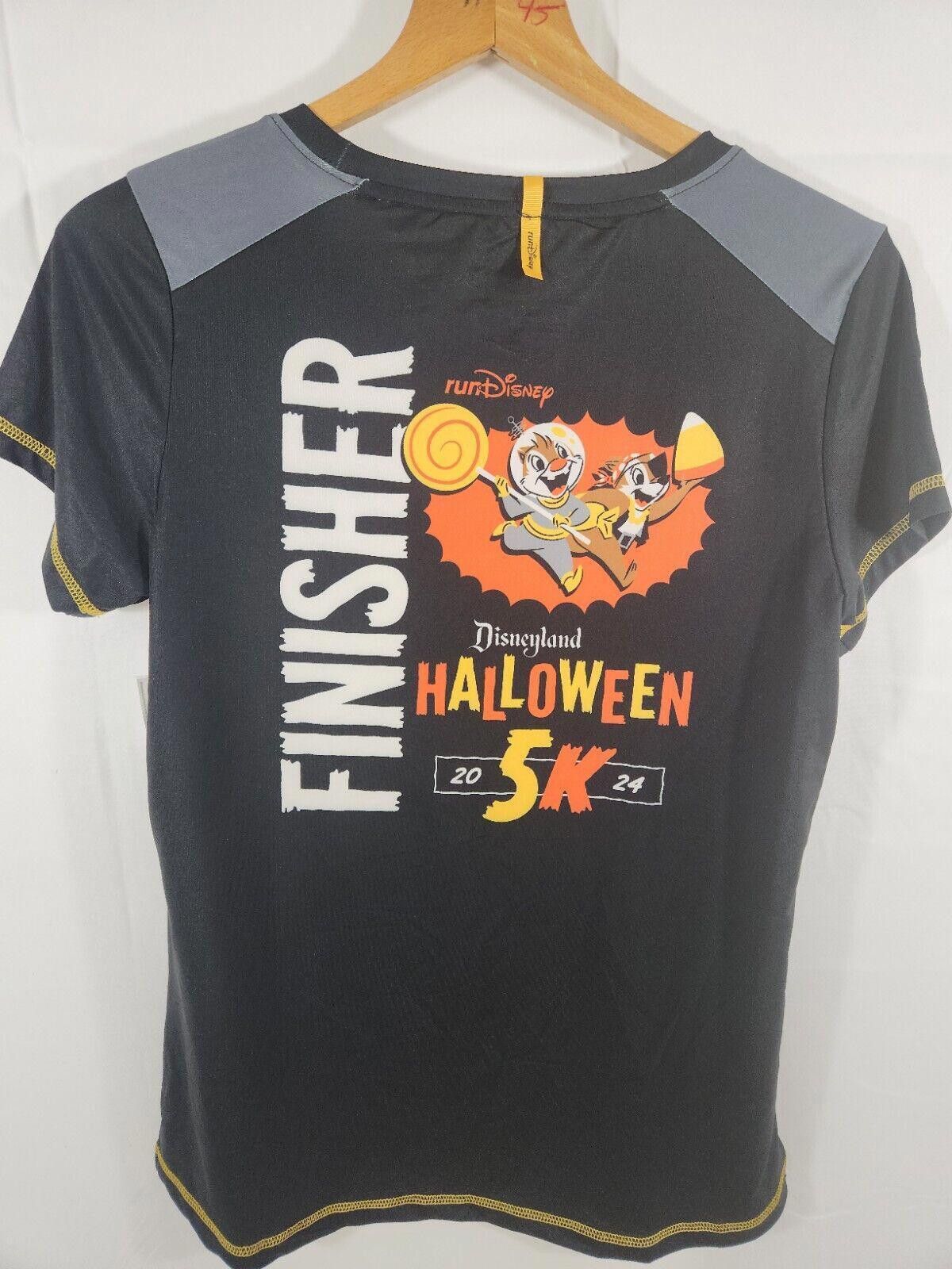 Designer NWT 2024 Run Disney Disneyland Marathon 5k Shirt M Chip Dale Size ONE SIZE - 3 Thumbnail