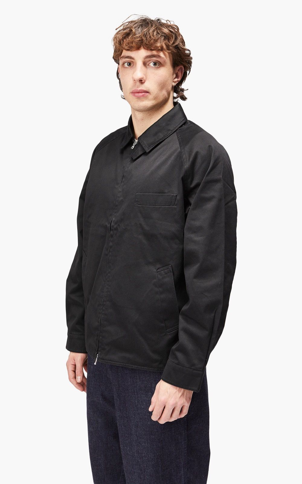Nanamica Nanamica GORE-TEX INFINIUM Chino Crew Jacket - Black XL Size US XL / EU 56 / 4 - 2 Thumbnail