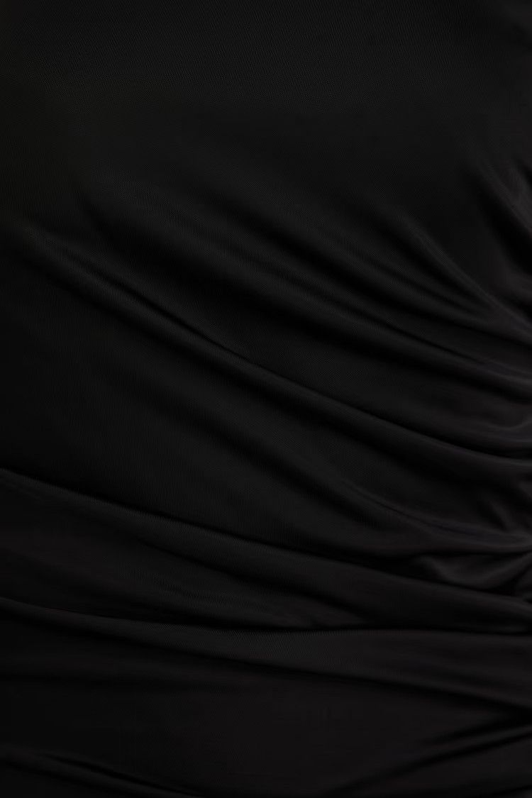Versace o1y0226 Maxi Dress in Black Size XS / US 0-2 / IT 36-38 - 4 Thumbnail