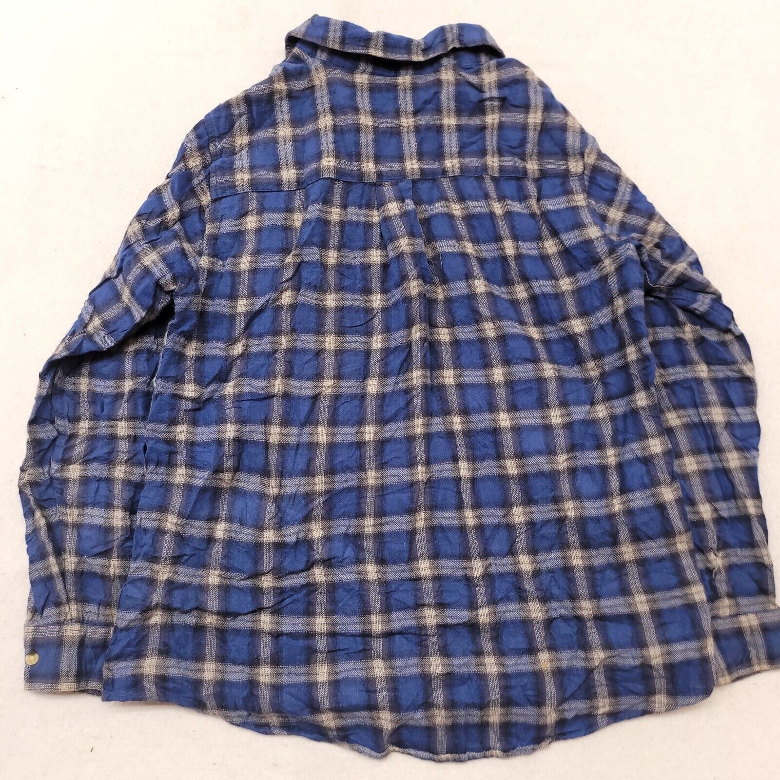 Cherokee Cherokee Tartan Flannel Button Up Shirt Mens Size M Blue Size US M / EU 48-50 / 2 - 10 Thumbnail