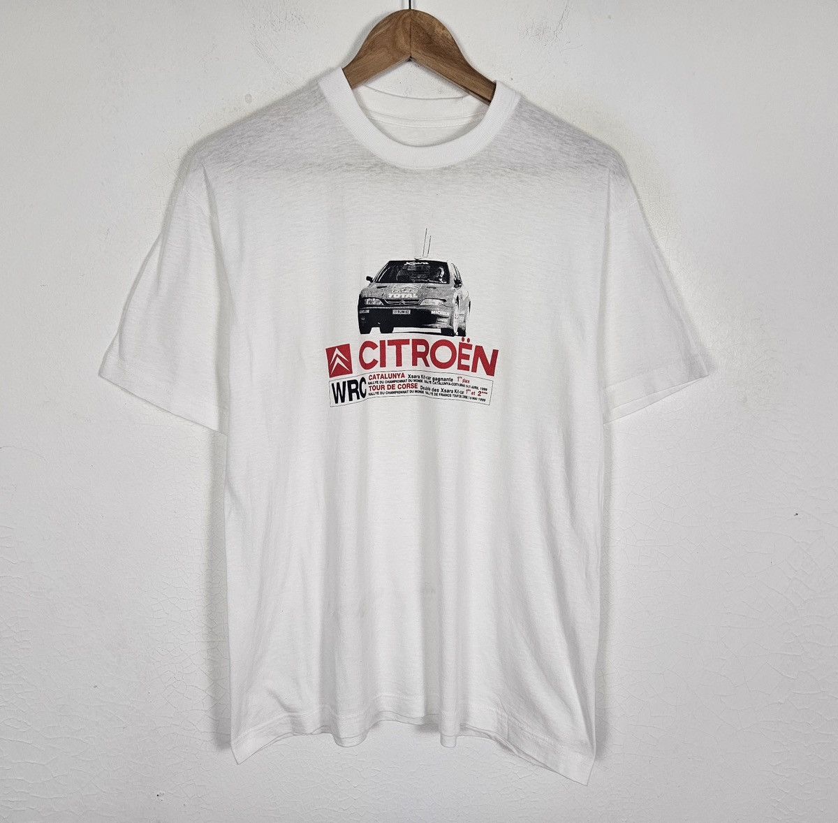 Vintage Vintage 90s Citroen WRC Sports Racing shirt Size US M / EU 48-50 / 2 - 2 Thumbnail
