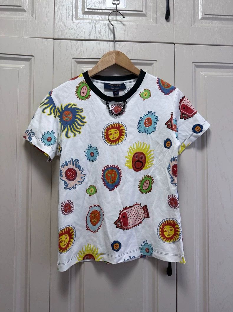 Louis Vuitton Louis Vuitton Yayoi Kusama Pattern Full Print Chain Short Size US S / EU 44-46 / 1 - 1 Thumbnail