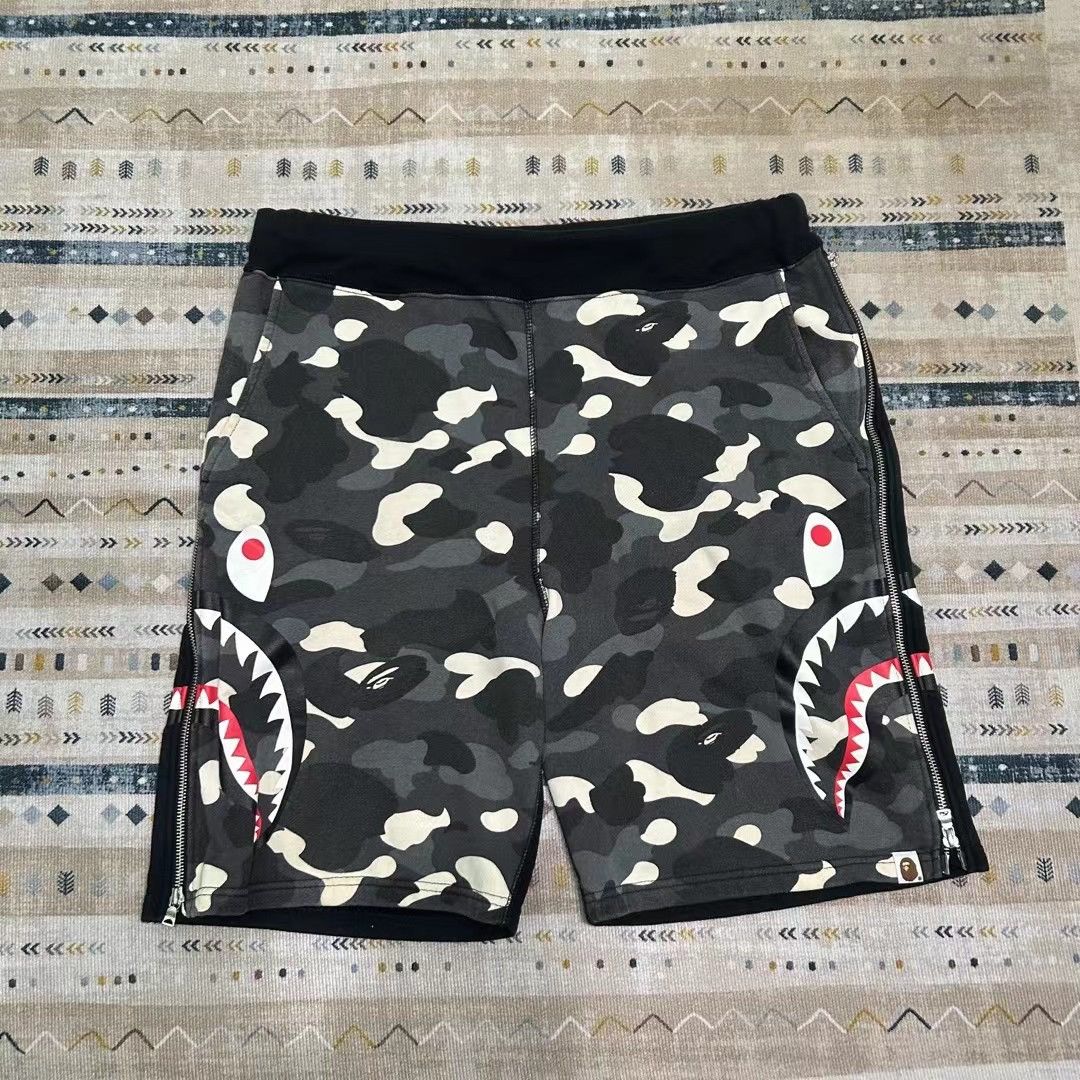 Bape LUMINOUS SHARK CAMO SHORTS Size US 34 / EU 50 - 1 Thumbnail