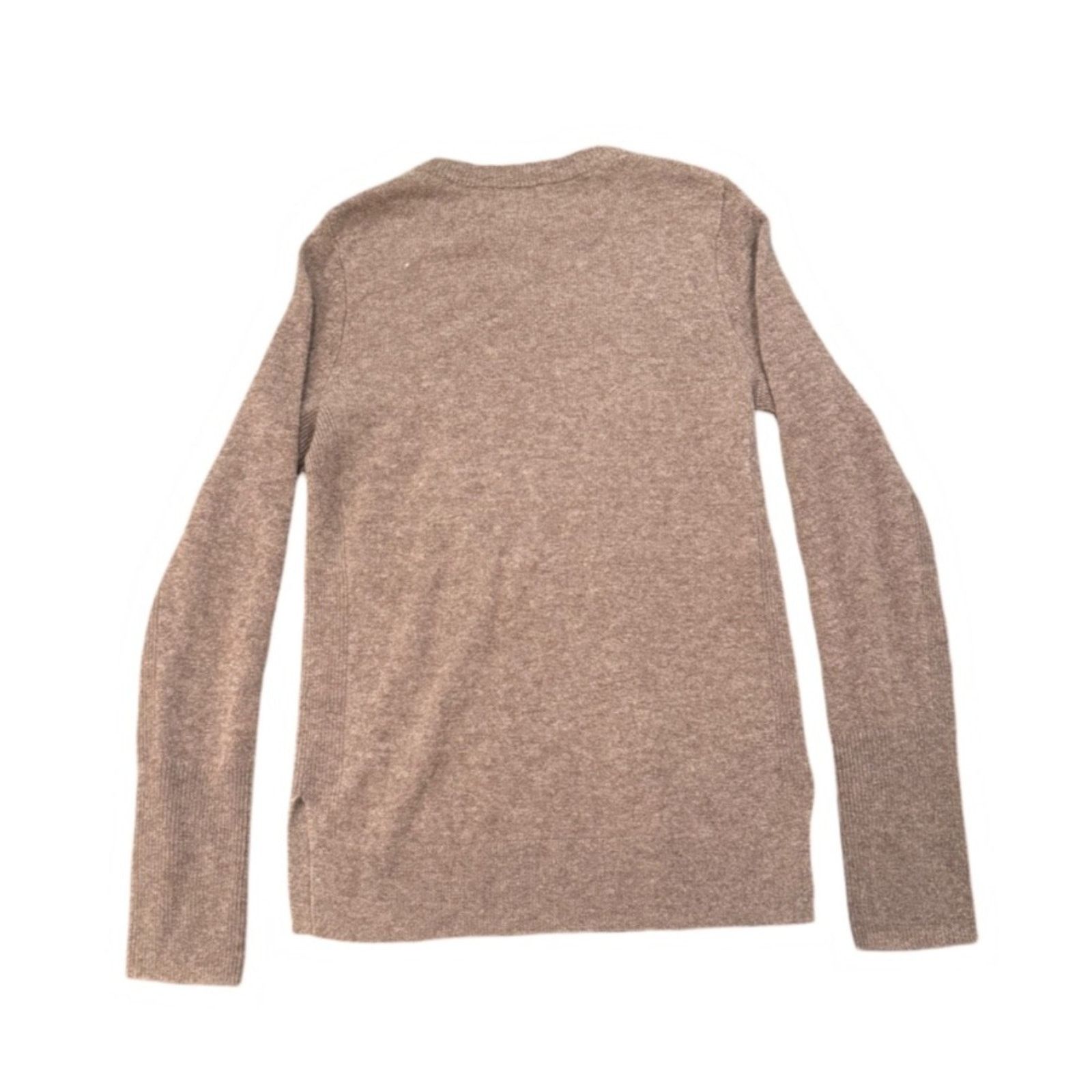 Nordstrom Nordstrom Crewneck Cashmere Sweater - Brown Taupe Size XXS Size XXS / US 00 / IT 34 - 4 Thumbnail