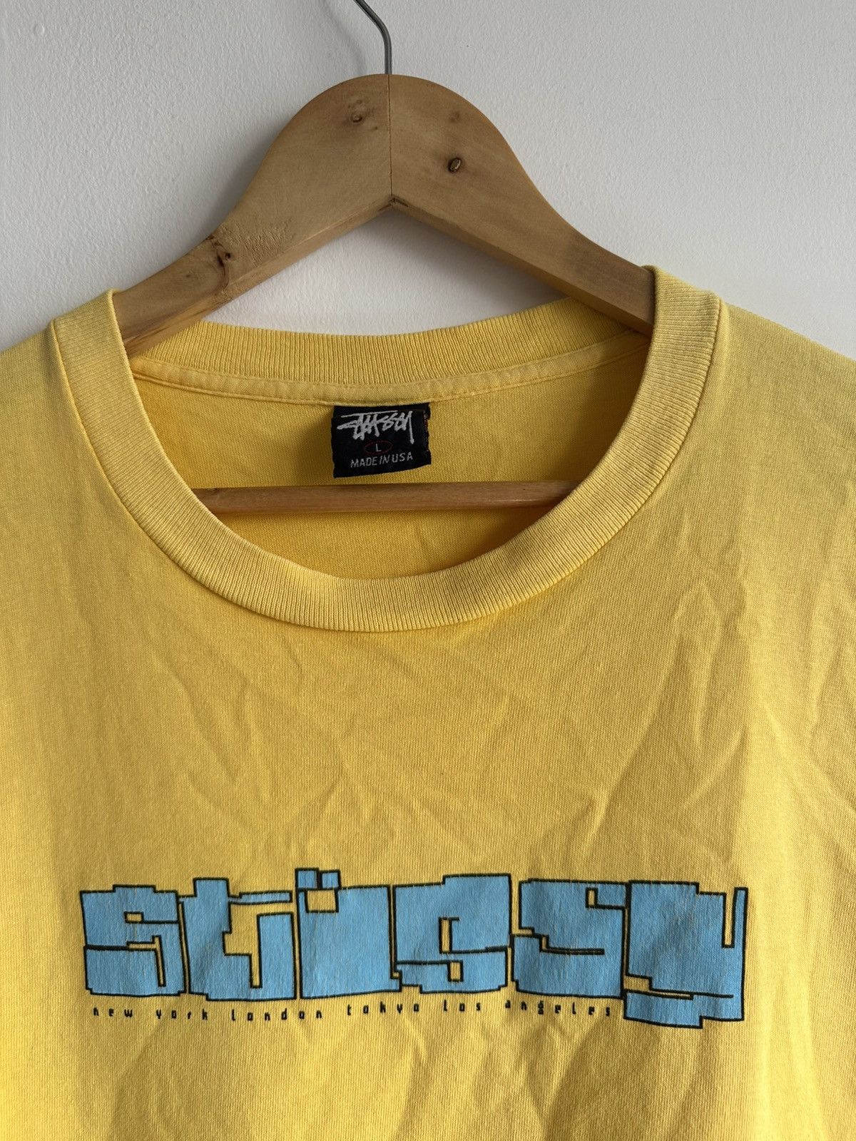 Stussy × Vintage Vintage 90’s Stussy Beastie Boy Single Stitch USA Tees Size US L / EU 52-54 / 3 - 3 Thumbnail