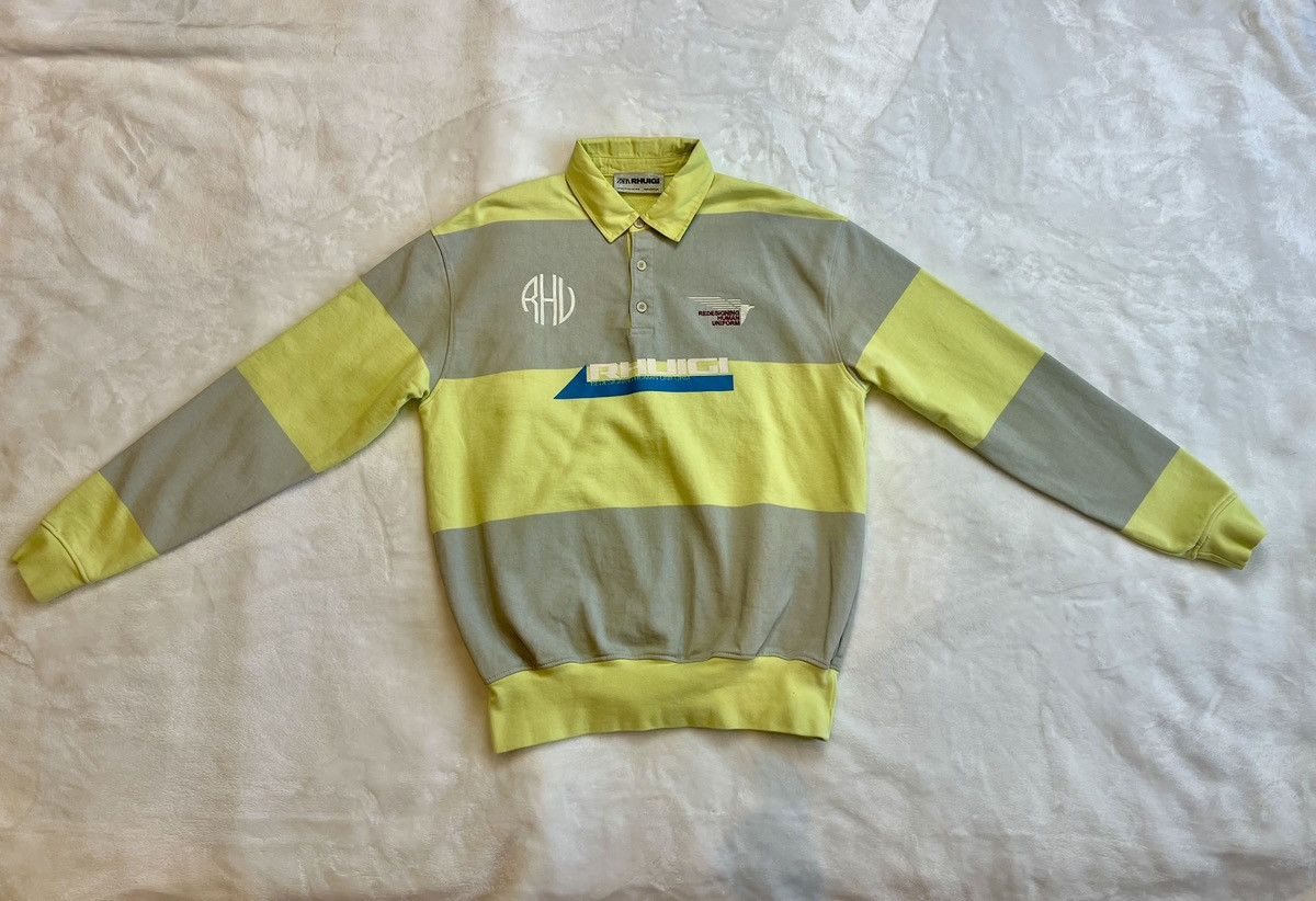 Rhude × Zara ZARA RHUIGI RHUDE Polo Shirt Long Sleeve Size US M / EU 48-50 / 2 - 1 Thumbnail
