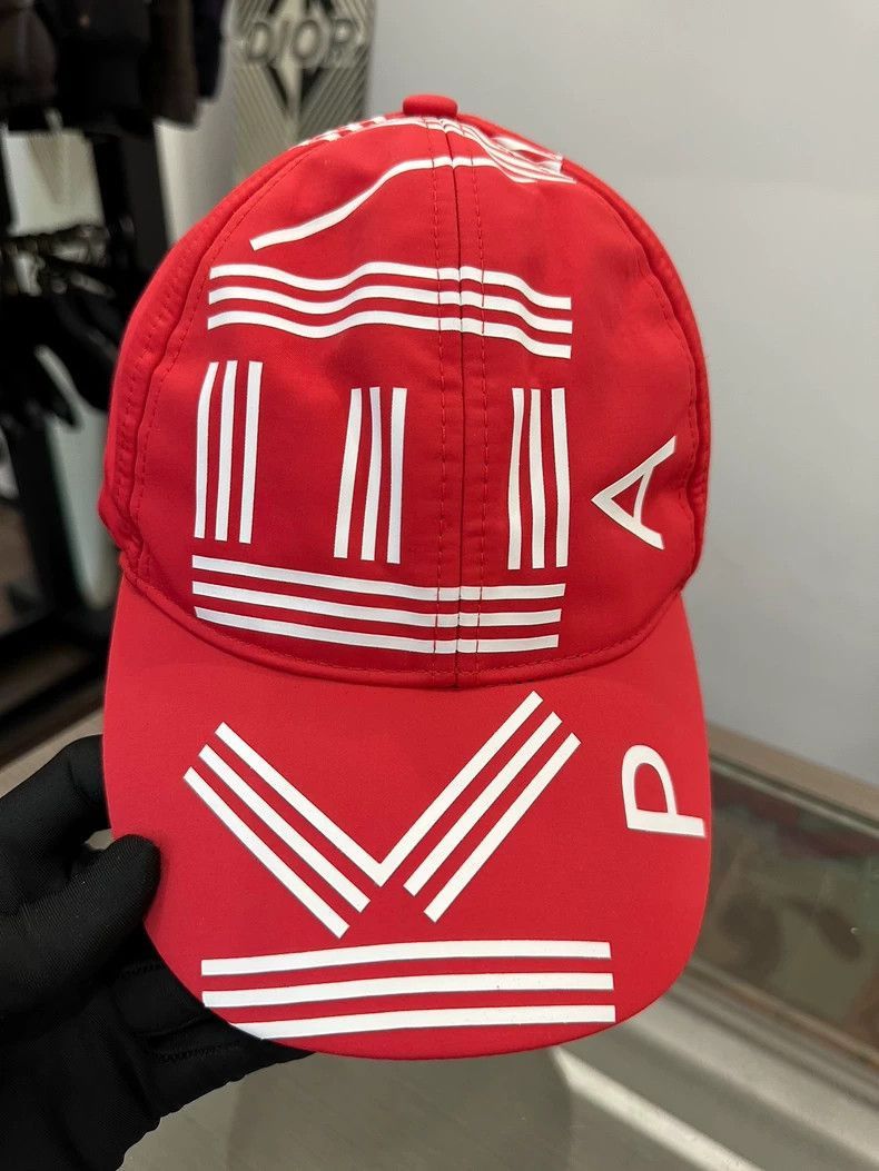 Kenzo Kenzo Red Baseball Cap with Logo-2506 Size ONE SIZE - 6 Thumbnail