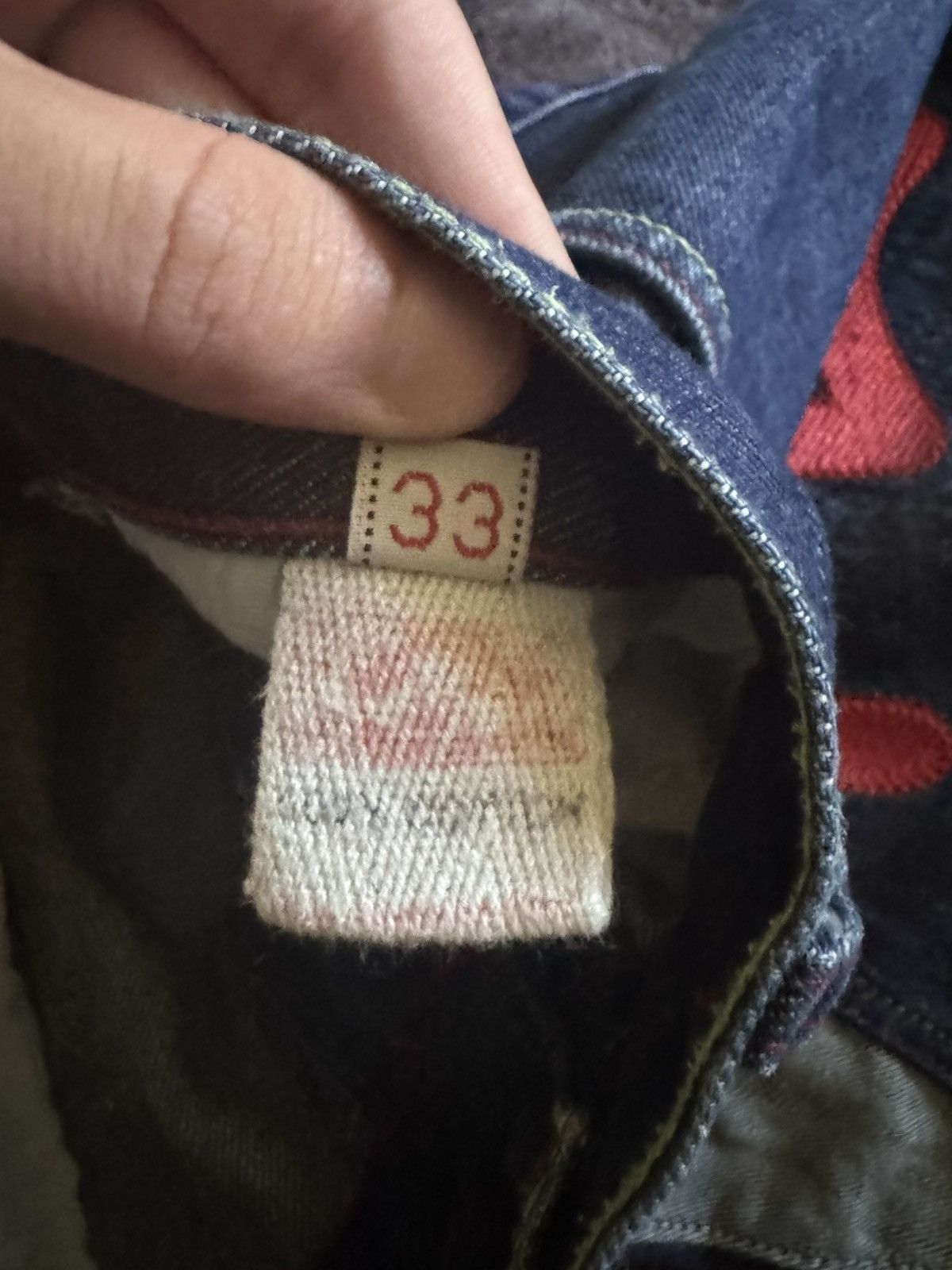 Evisu × Puma Evisu Puma vintage denim pants pocket big logo Size US 33 - 10 Thumbnail