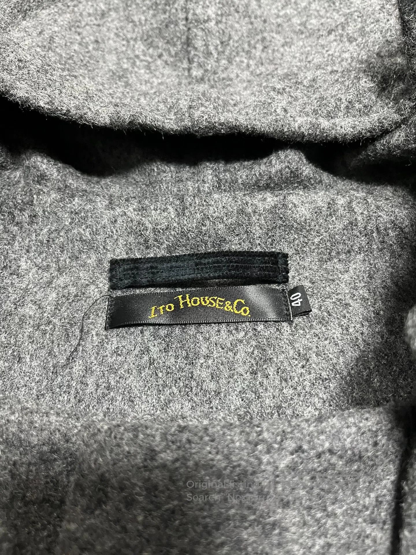 Other ITOHOUSE Heavy Wool Duffle Coat. Size US XXS / EU 40 - 4 Thumbnail