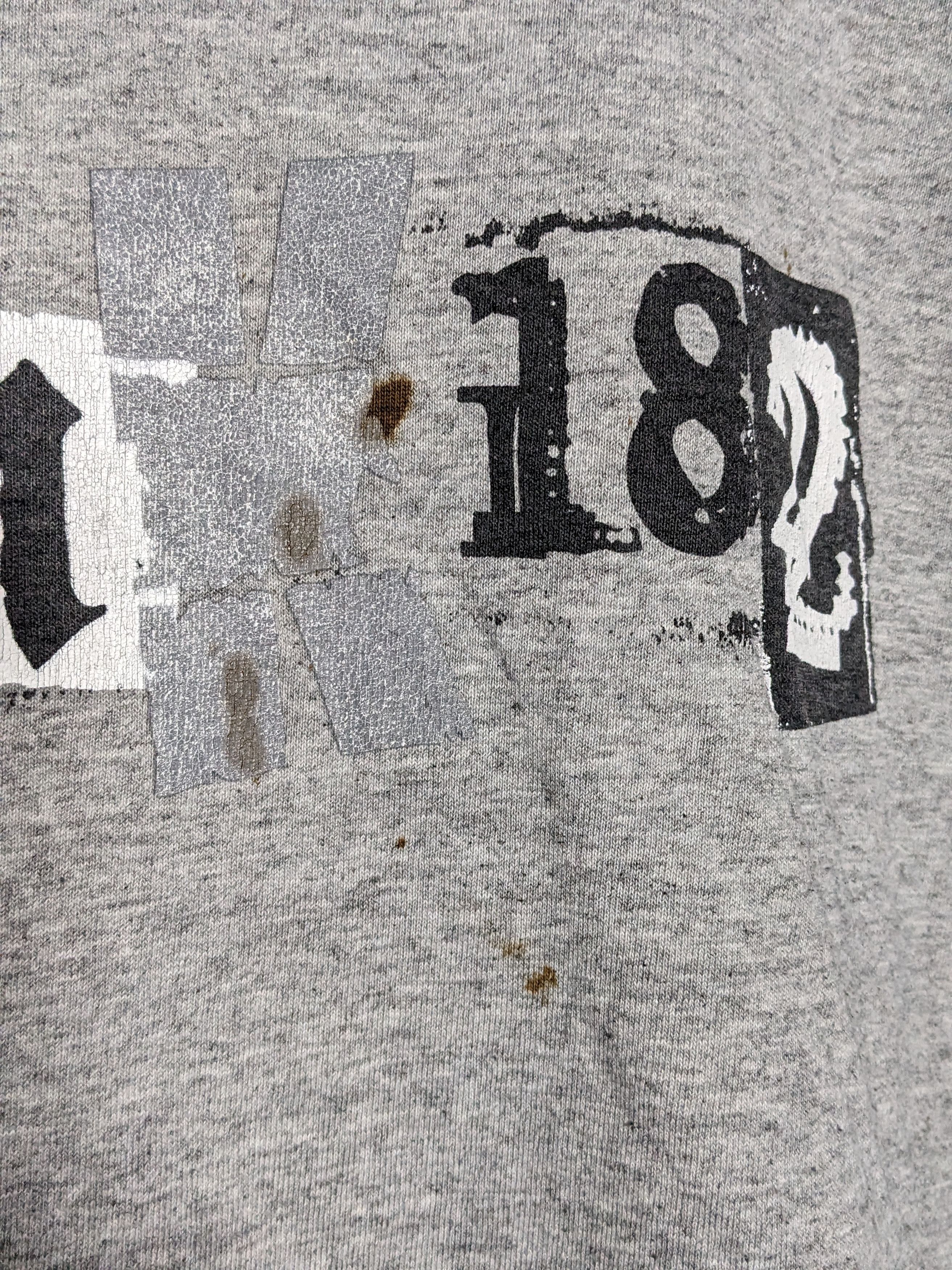 Band Tees × Vintage Vintage Y2K Blink 182 Distressed Shirt Gray Size US M / EU 48-50 / 2 - 4 Thumbnail