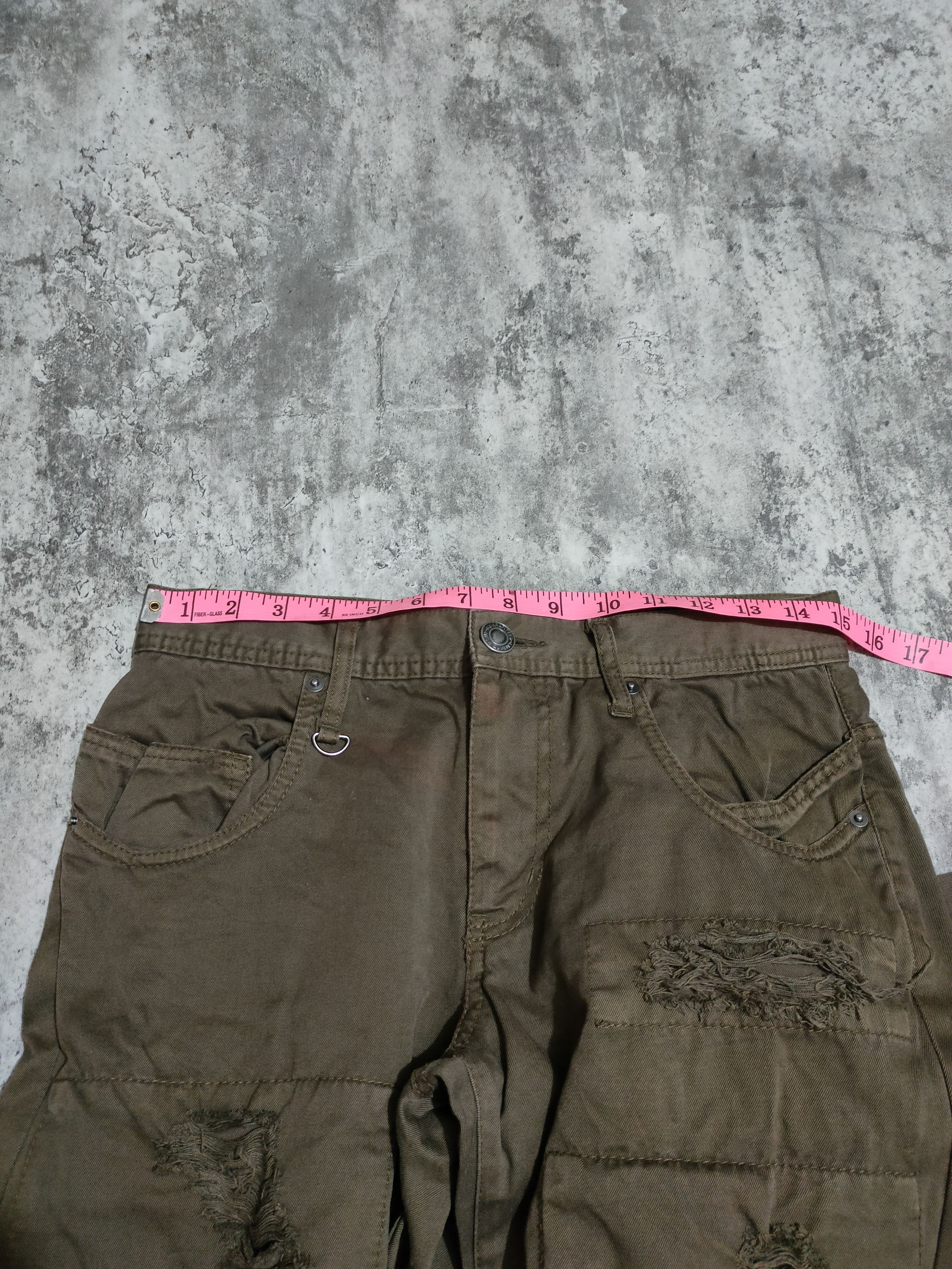 Hysteric Glamour × If Six Was Nine × Le Grande Bleu (L.G.B.) Semantic Design Punk style Buckle Pans Size US 30 / EU 46 - 13 Thumbnail