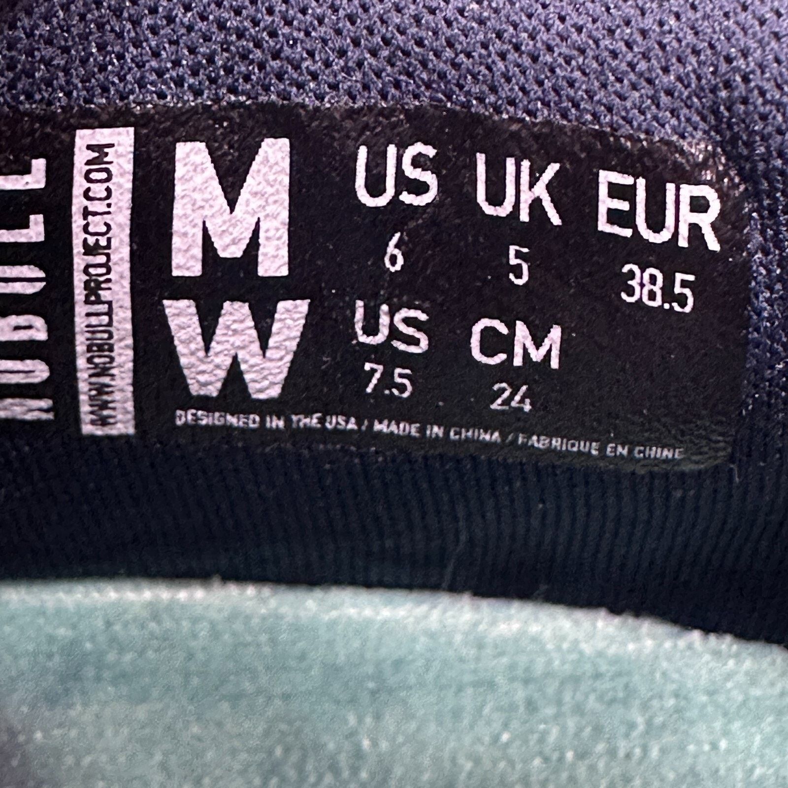 Other Nobull Ripstop Runners Running Shoes M6 / W7.5 Blue Size US 6 / EU 39 - 7 Thumbnail