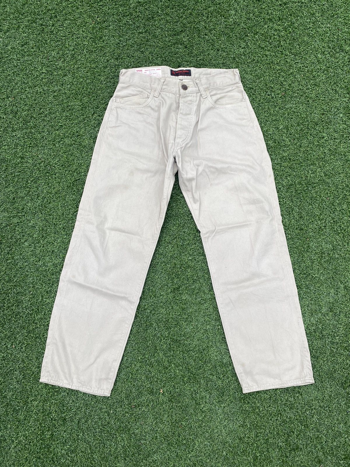 Evisu EVISU YAMANE RED CAT N SEA GULLS LOGO STRAIGHT PANTS Size US 31 - 7 Thumbnail