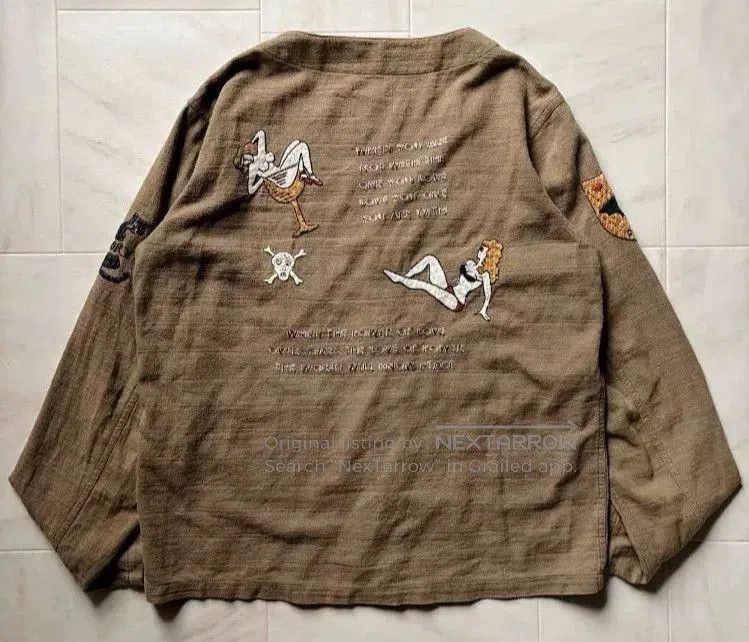 Vintage Gangsterville Vintage Embroidered Cardigan. Size US M / EU 48-50 / 2 - 8 Thumbnail