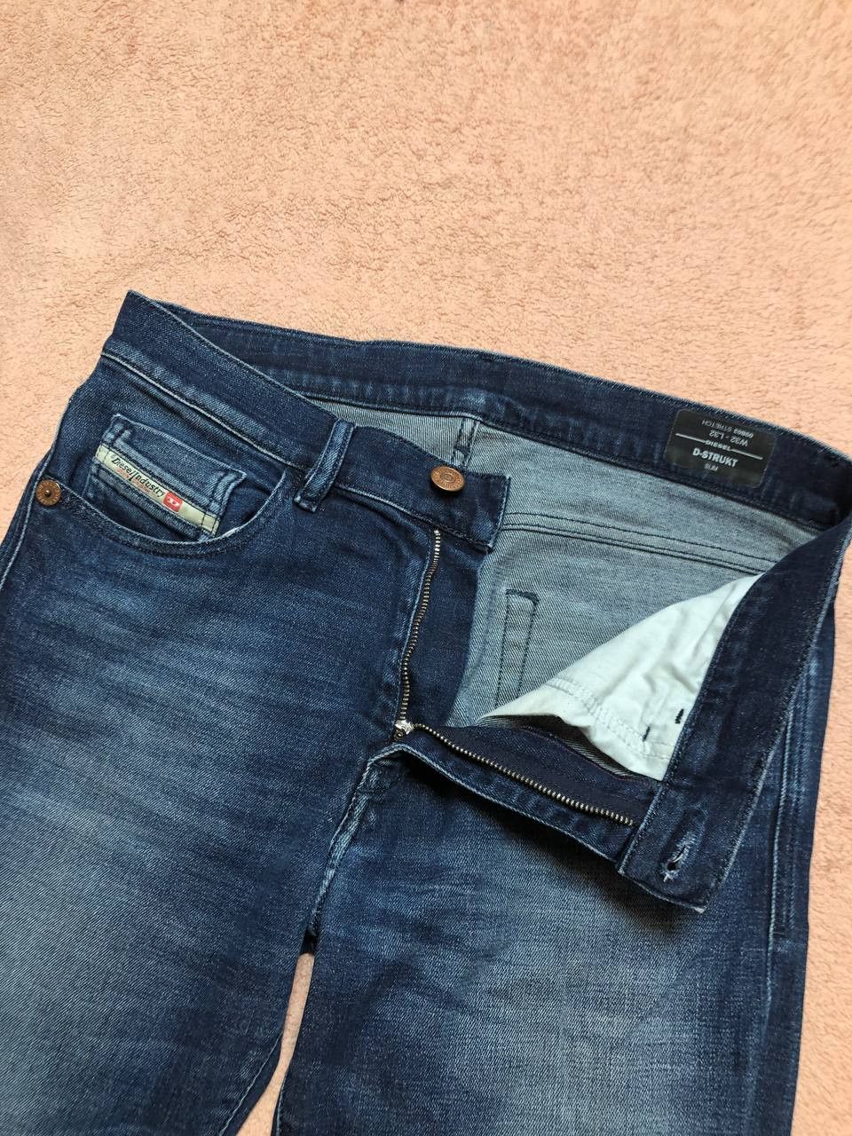Diesel Diesel D-Strukt Denim Jeans Size US 32 / EU 48 - 10 Thumbnail