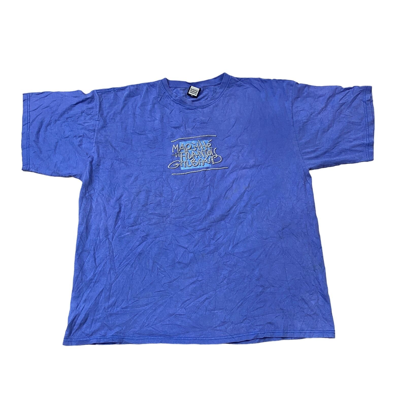 Marithe + Francois Girbaud × Vintage VTG Y2K Marithe Francois Girbaud Graffiti Graphic Shirt 2XL Size US XXL / EU 58 / 5 - 1 Thumbnail