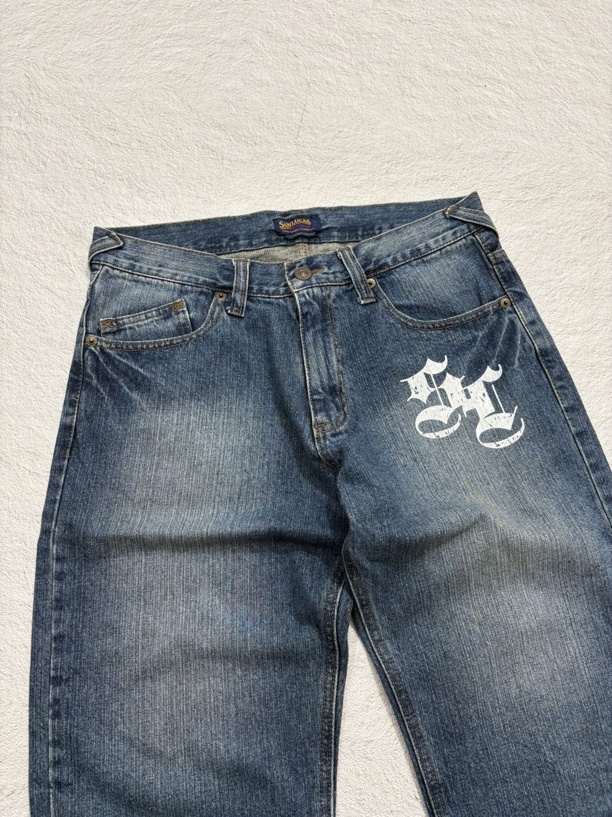 Hysteric Glamour × If Six Was Nine × Le Grande Bleu (L.G.B.) 2000s sunlucas japan porm Jorts denim Y2k style Size US 30 / EU 46 - 2 Thumbnail
