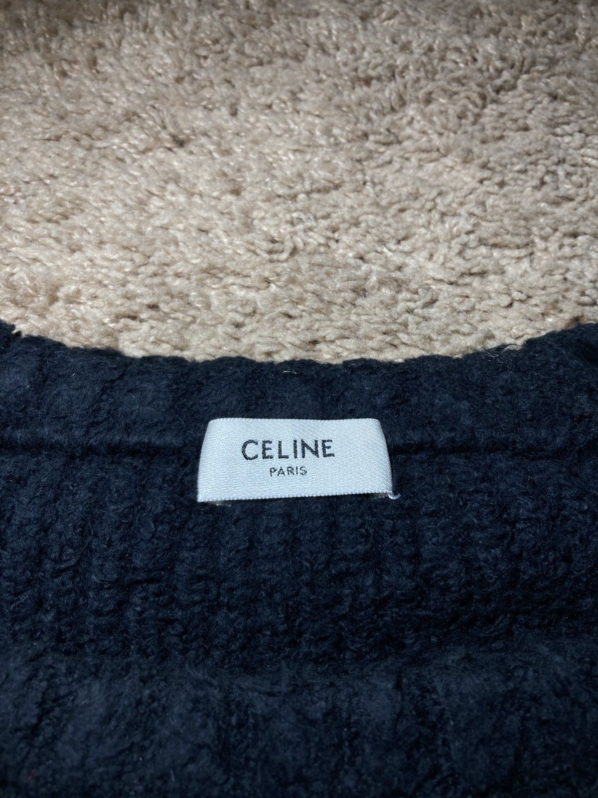 Celine AW21 Celine Striped Oversized Boxy Sweater 2021 Teen Knight Size US M / EU 48-50 / 2 - 3 Thumbnail