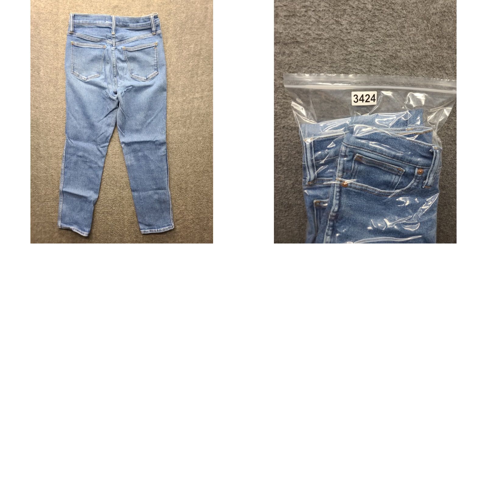 Madewell Madewell Jeans Women’s Size 24x26 Mid Rise Stovepipe Distressed Stretch Denim 5-Pocket City Preppy Buttons Zipper Womens Size 42" / US 20 - 10 Thumbnail