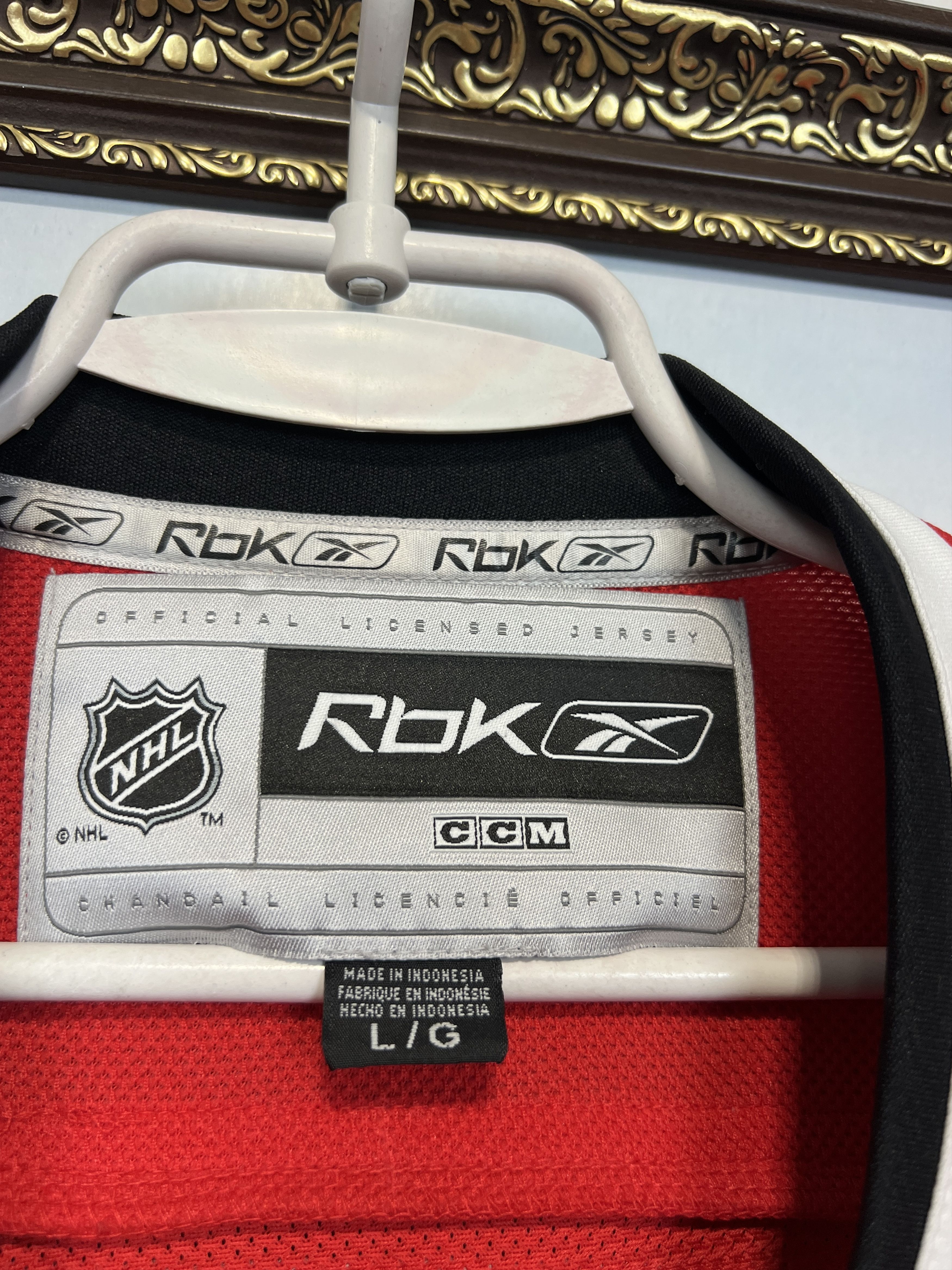 Reebok Chicago Blackhawks Ruutu #15 CCM RED NHL Ice Hockey Jersey Size US L / EU 52-54 / 3 - 9 Thumbnail