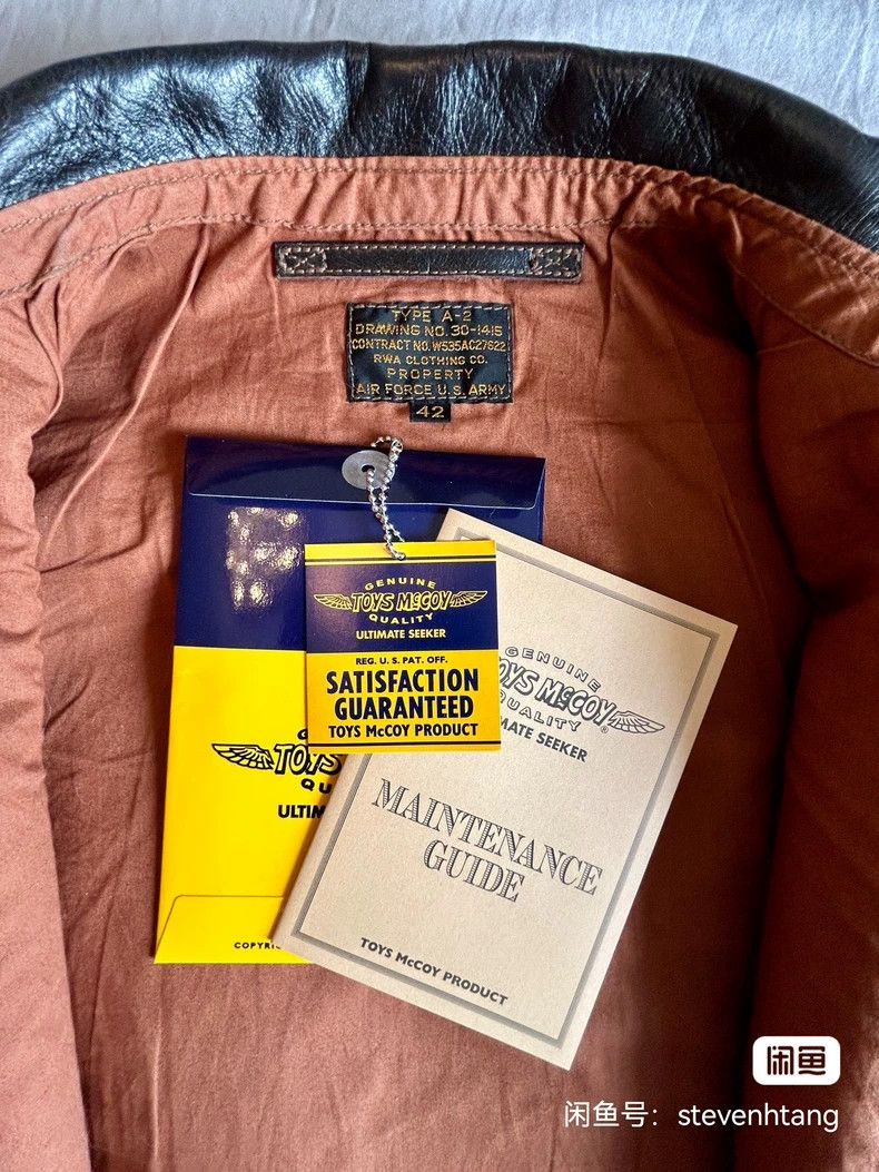 The Real McCoy's The Real McCoy's A2 Horsehide Flight Jacket 2504-Nextarrow Size US L / EU 52-54 / 3 - 4 Thumbnail